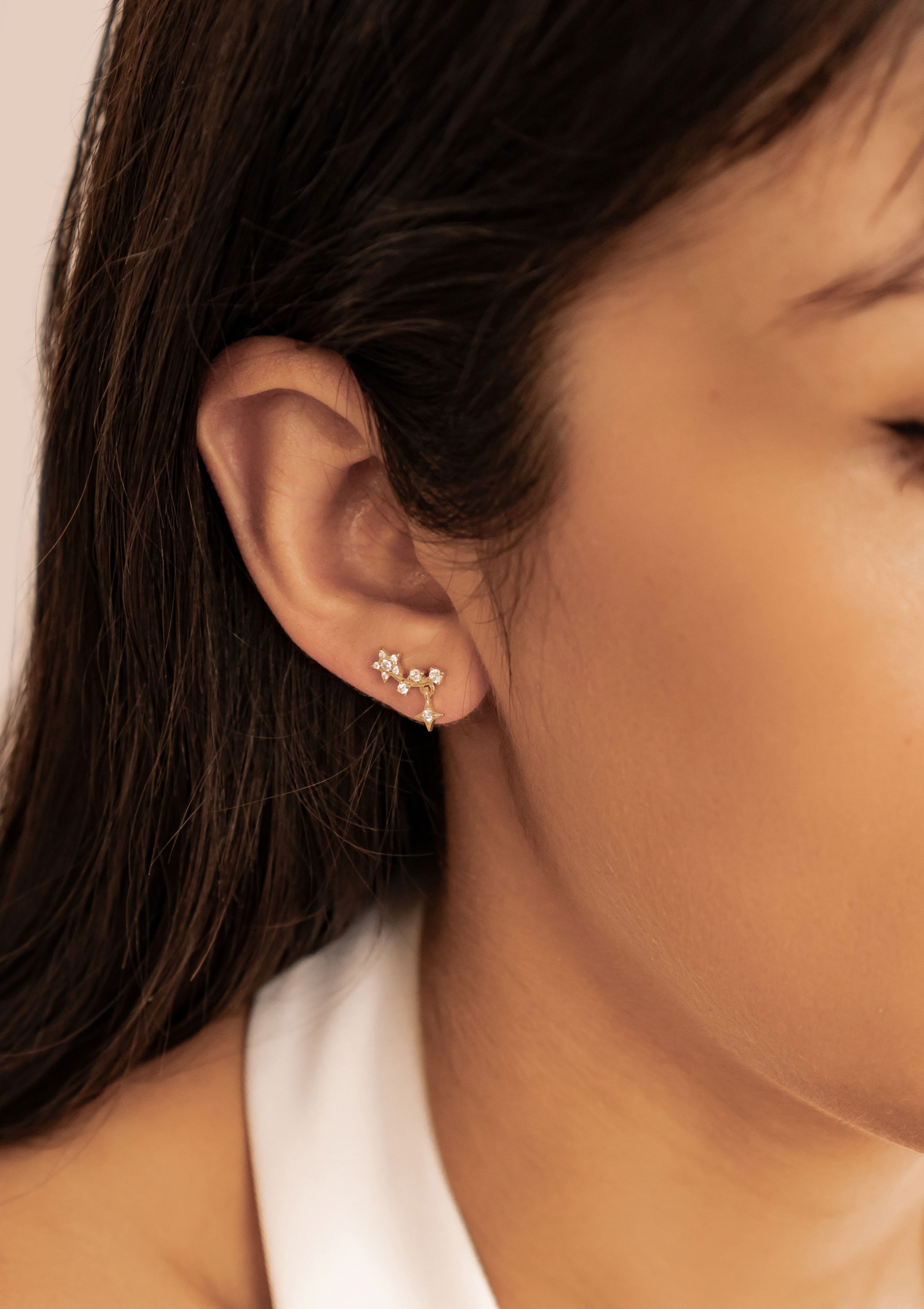 Hey Happiness Paar Ohrstecker Stern Nachthimmel, günstig online kaufen