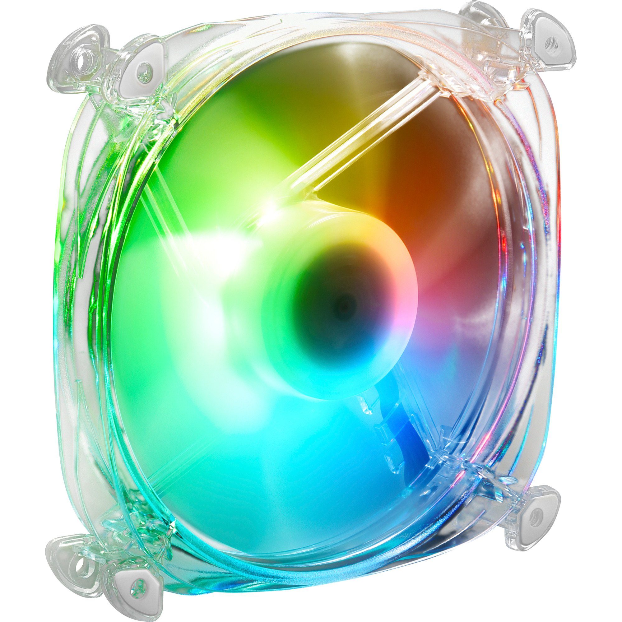Gehäuselüfter Sharkoon SHARK Disc PWM RGB Fan, Gehäuselüfter
