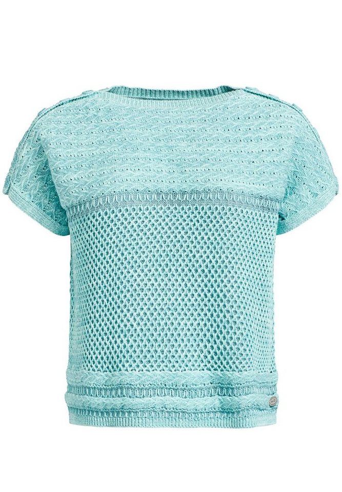 khujo Strickpullover »JANZEN« weiter Kurzarmpullover aus Baumwolle khujo Strickpullover »JANZEN« weiter Kurzarmpullover aus Baumwolle