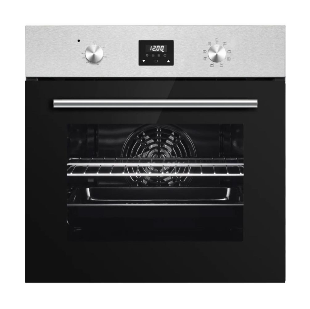 PKM Backofen-Set Einbaubackofen 8 Funktionen + Glaskeramik Kochfeld Zweikreiszone Touch, mit Nein