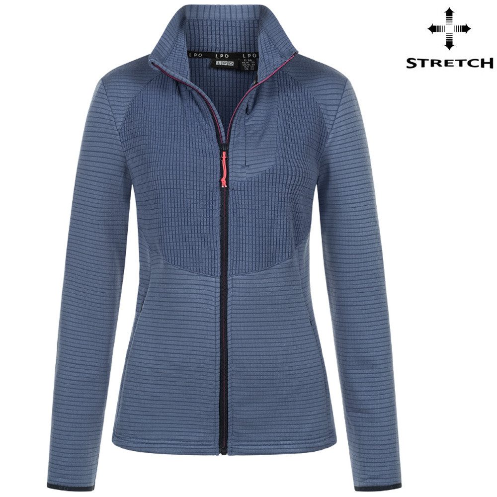 Linea Primero Trekkingjacke LPO - funktionelle Stretch Fleecejacke mit Waff günstig online kaufen