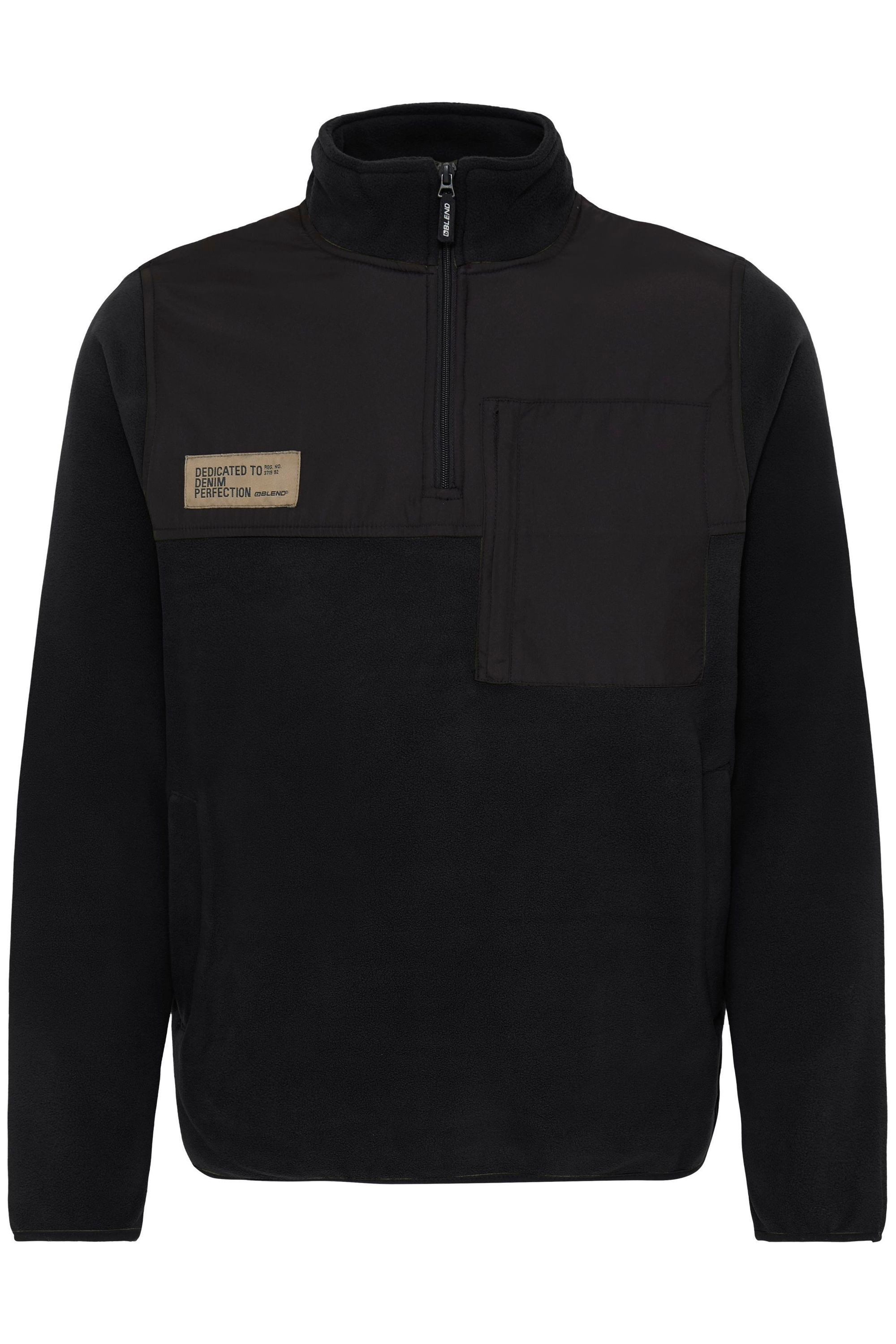 Blend Cardigan BHMasi Troyer Modische Troyer-Fleecepullover mit Reißverschl günstig online kaufen