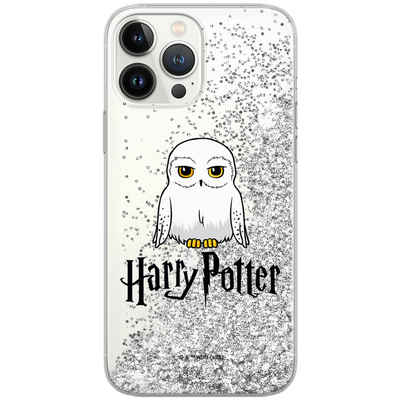 Harry Potter Bumper Handyhülle Full Print Liquid Glitter Silber