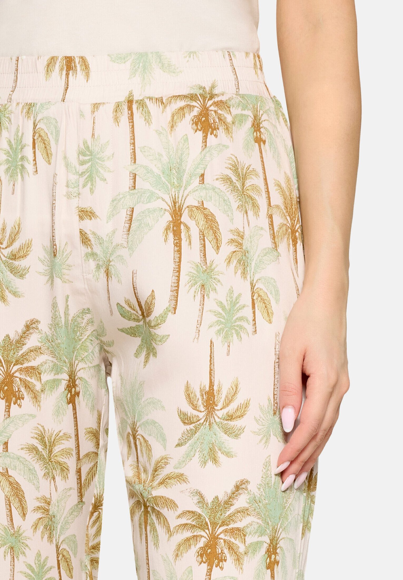 Cartoon Stoffhose Damen mit Gummizug