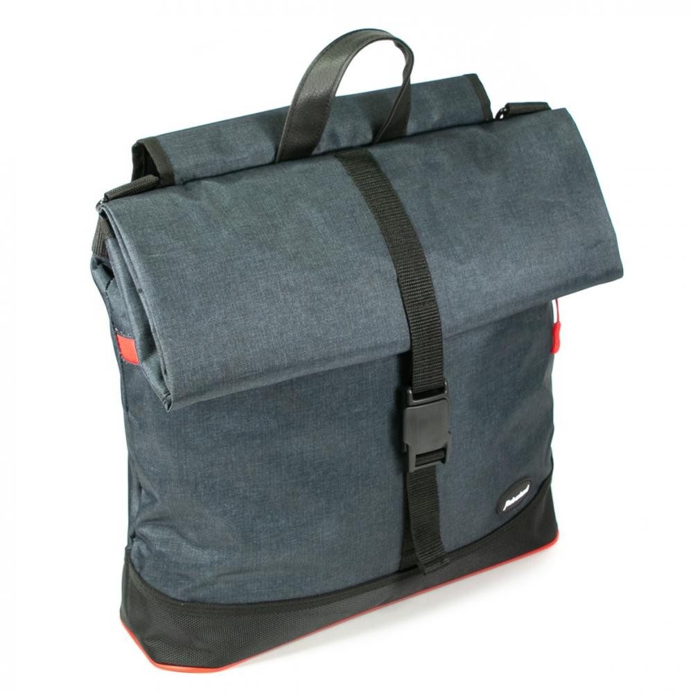 Haberland Fahrradtasche Shoppertasche Haberland eMotion anthrazit, 38x40x13cm, 20 ltr