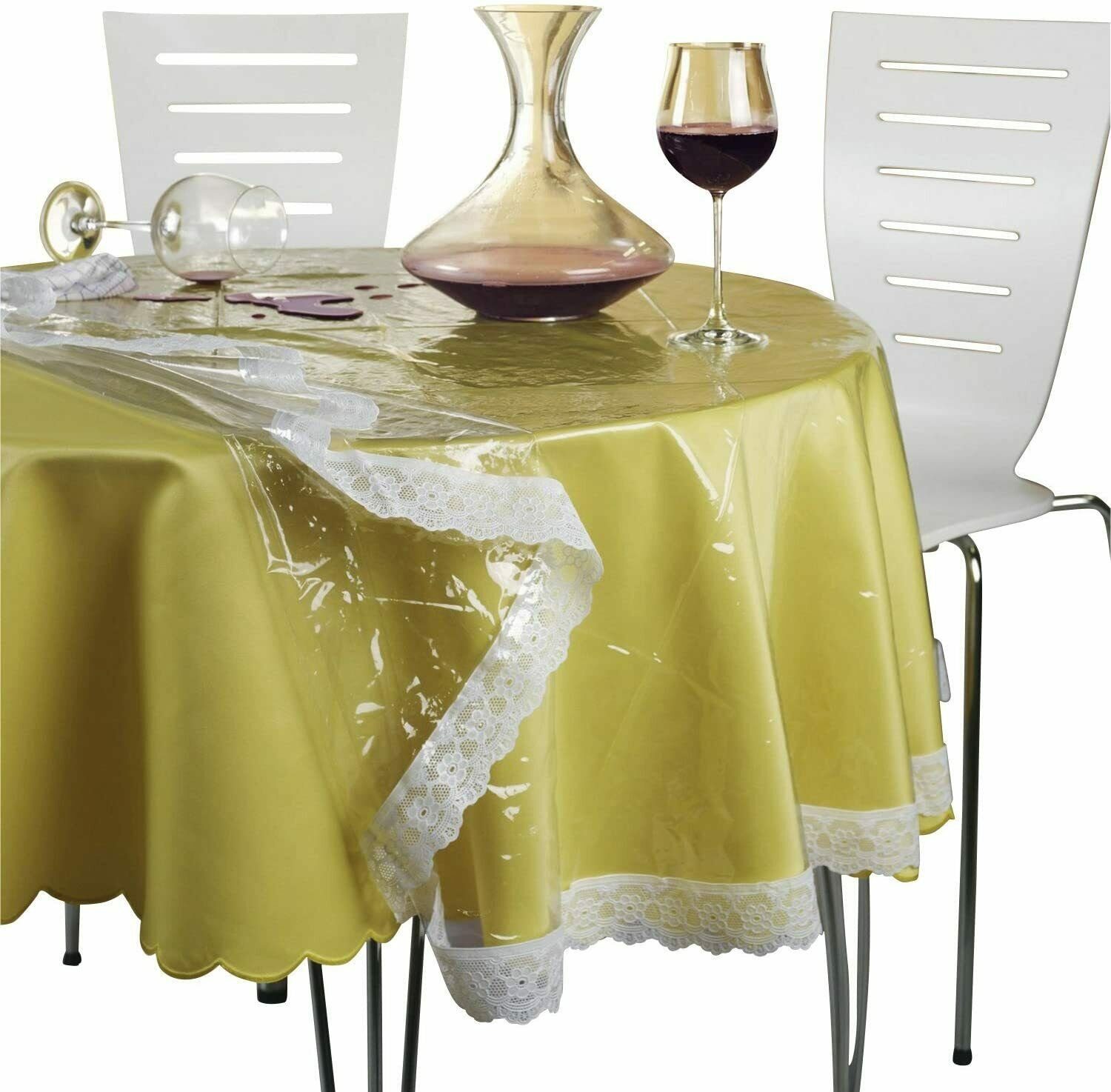 Peyer Syntex Tischdecke Transparente Tischdecke Schutzdecke Tischschutz mit günstig online kaufen