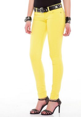 Cipo & Baxx Slim-fit-Jeans im Sommer-Look mit Slim Fit-Schnitt
