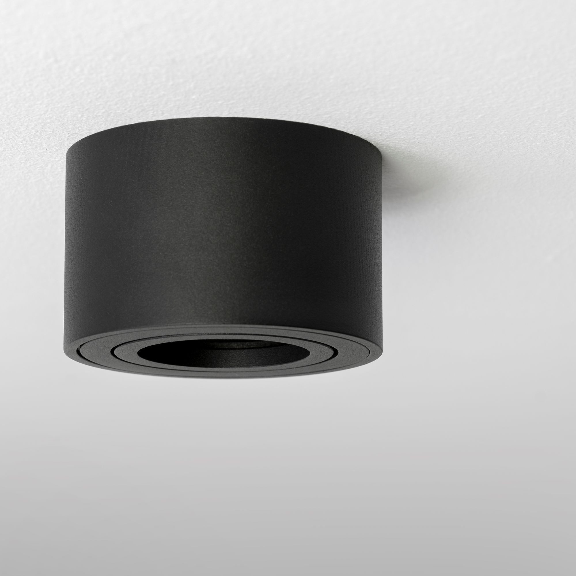 linovum LED Aufbaustrahler Schwenkbare Aufbauleuchten SMOL matt schwarz - Aufbauspot schwenkbar