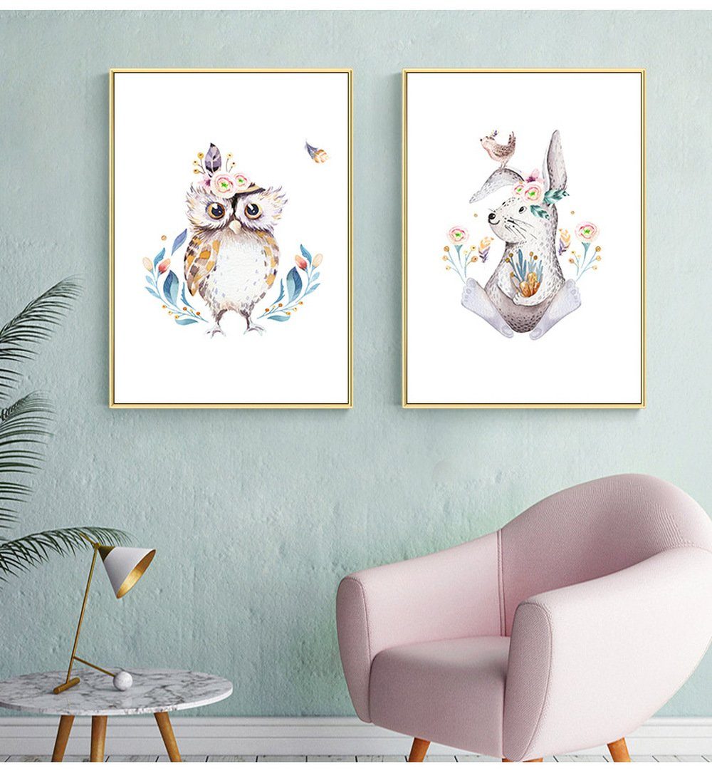Pippolipo Bild Poster Kinderzimmer Deko Babyzimmer günstig online kaufen