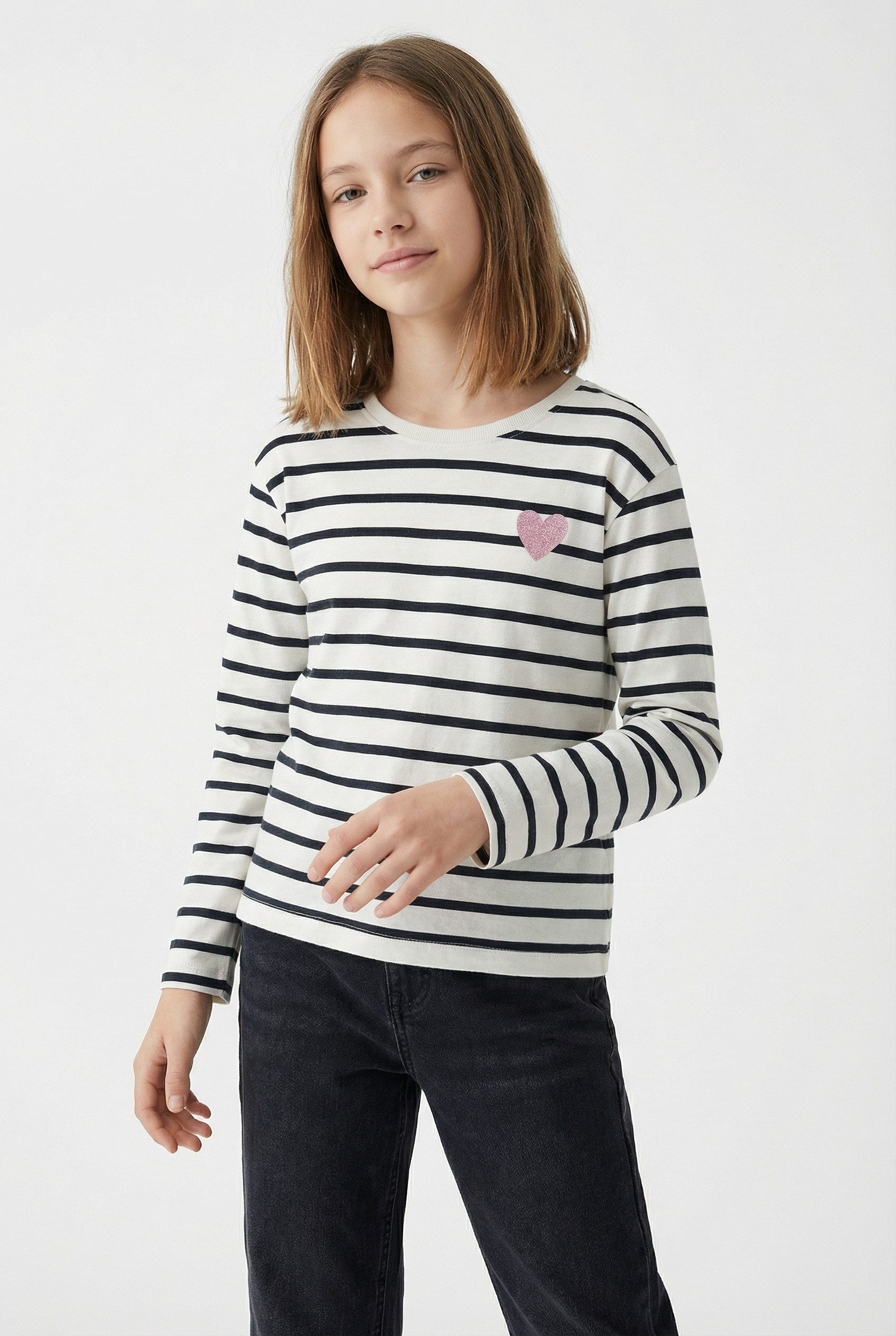 Name It Langarmshirt NKFTENISA 2P LS NREG TOP BOX PB (Packung, 2-tlg)