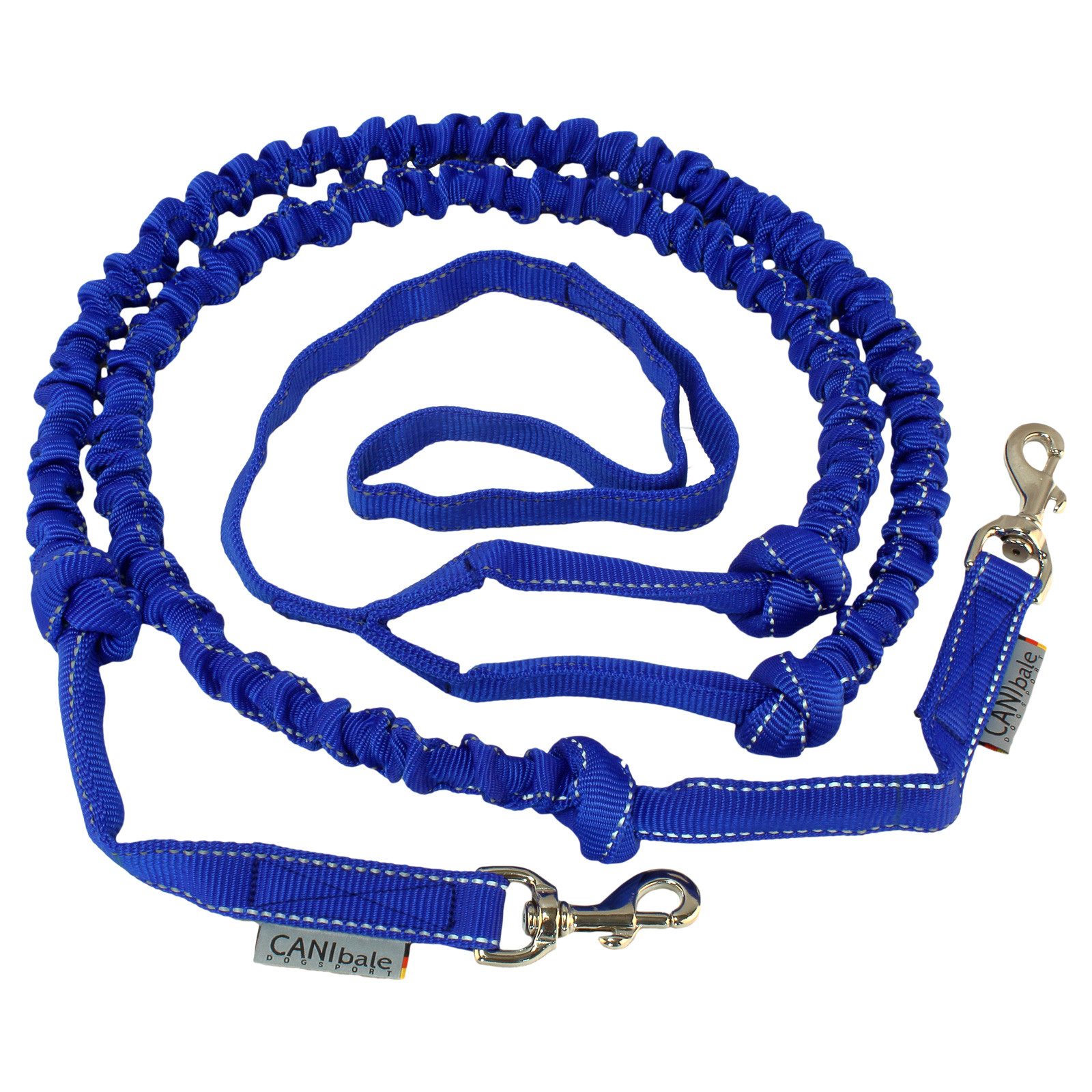 CANIbale dogsport Fahrradleine SOULmate Double Zugleine CB6694, Bikejöring/Scooter mit 2 Hunden