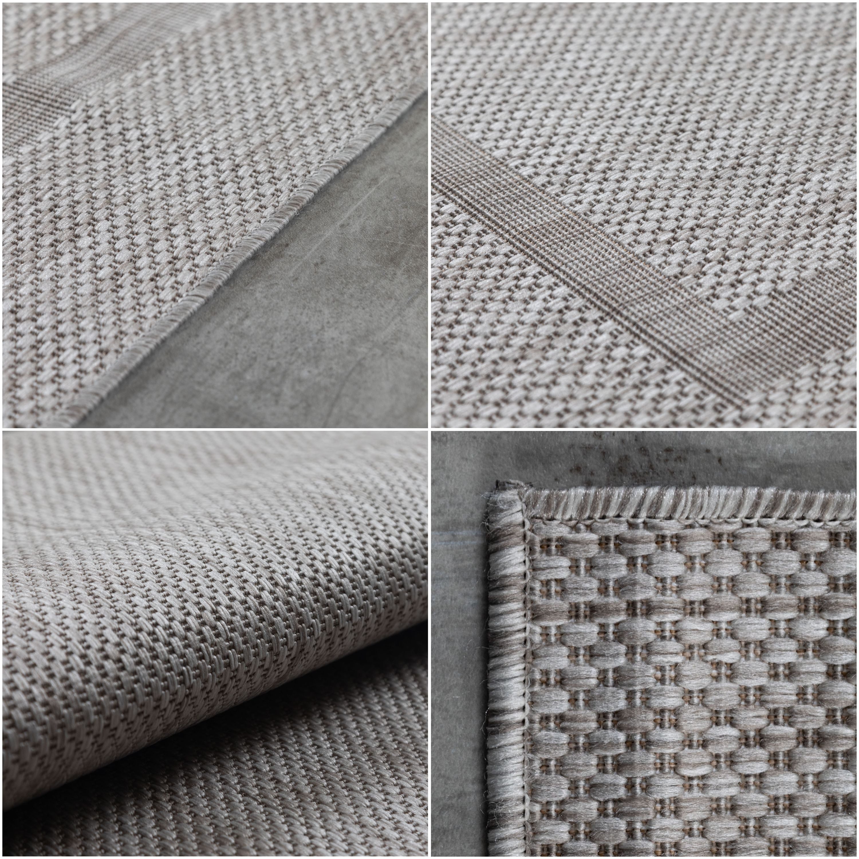 Carpettex Outdoorteppich Unicolor - Einfarbig, Rund, Höhe: 5 mm, Rund Outdo günstig online kaufen