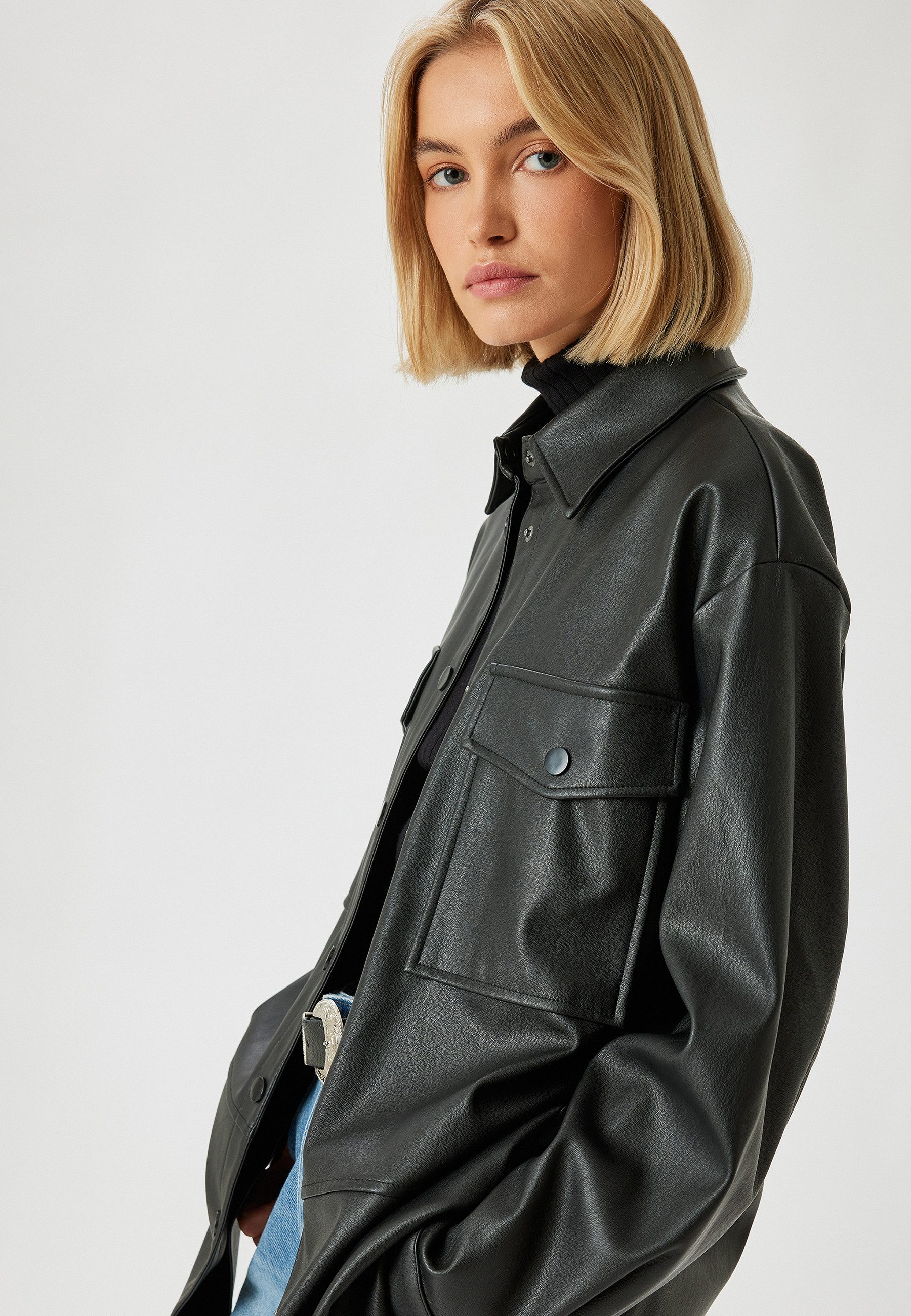 Jackenblazer Oversize Shacket