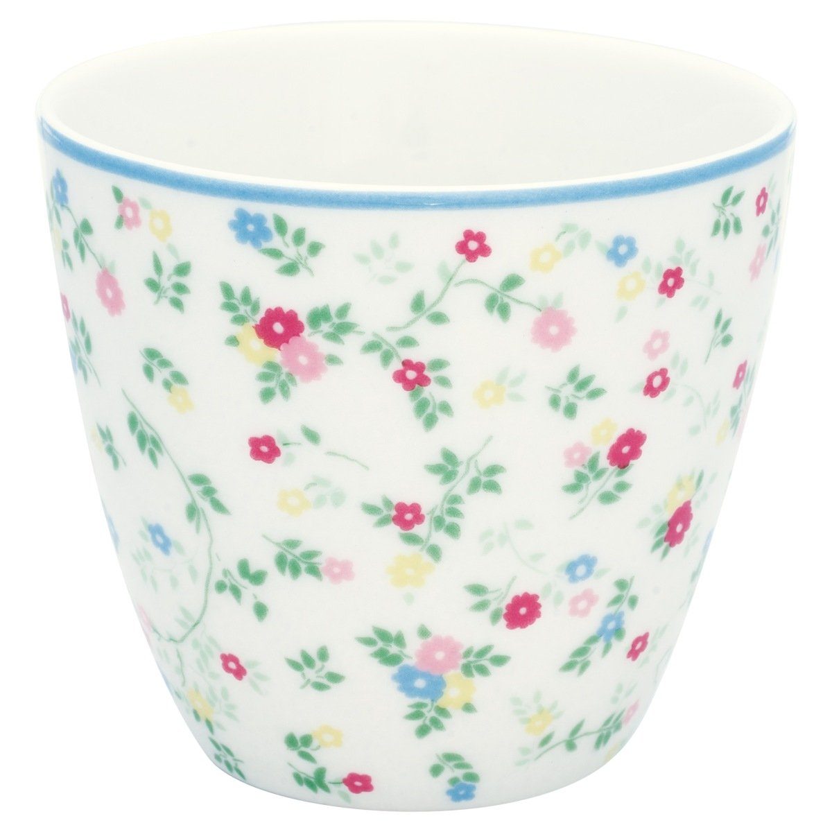Greengate Latte-Macchiato-Tasse Latte cup Becher Porzellan 9 cm 350 ml