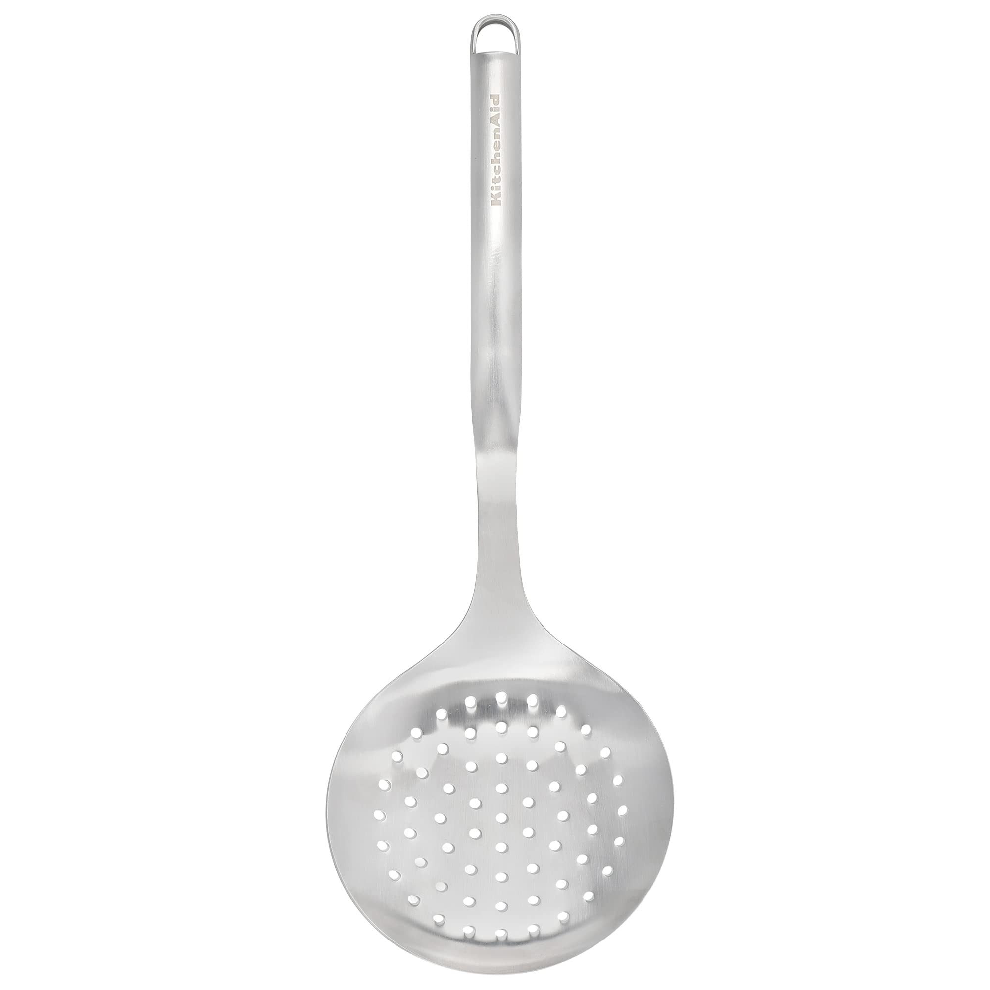 KitchenAid Schaumlöffel KMG010OHSS, Hochwertiger Edelstahl, hitzebeständig, ergonomisch