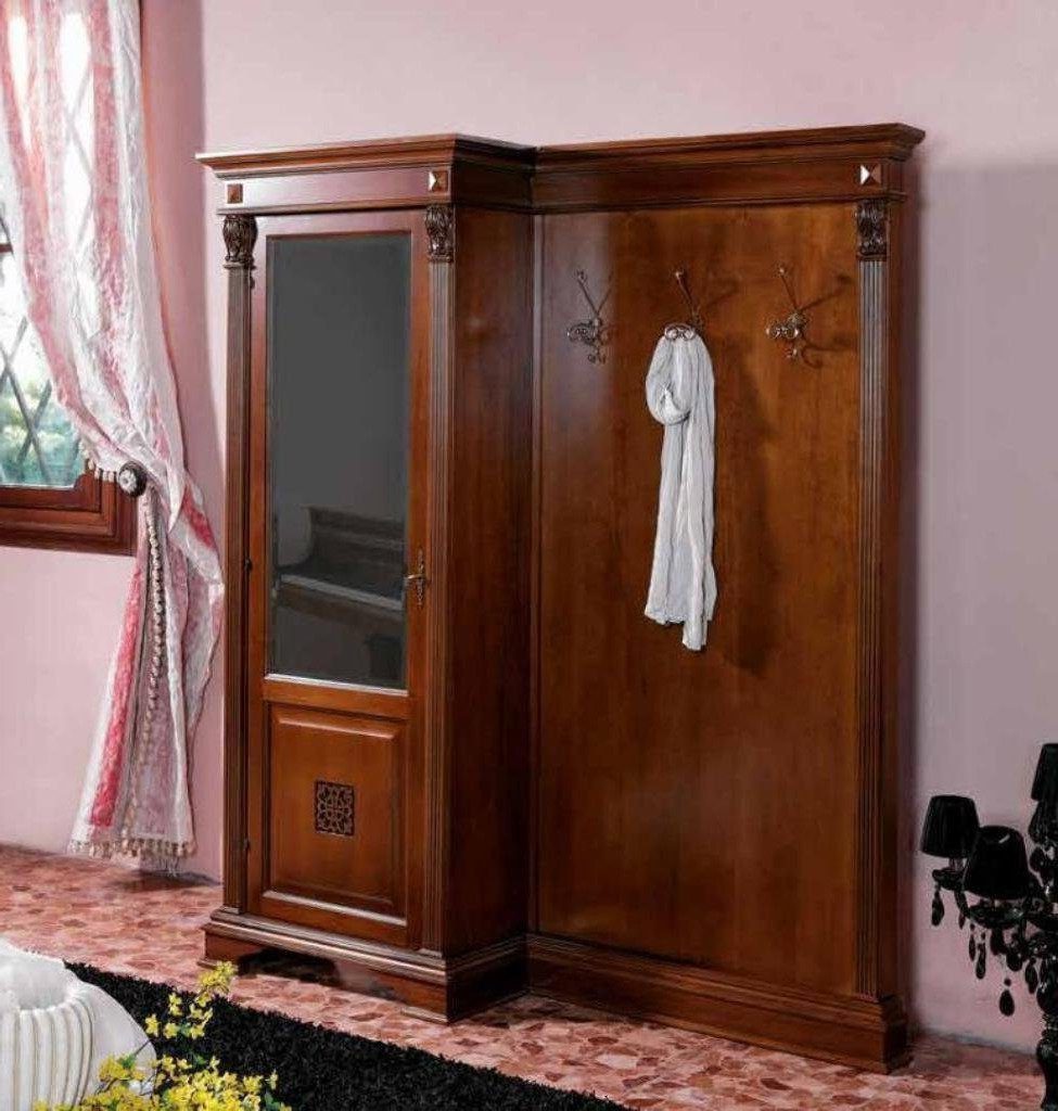 Xlmoebel Garderobe Elegante Garderobe aus handwerklicher Qualität in klassischem Design (Garderobe, Garderobe 160 x 43 x 200 cm), Hergestellt in Europa