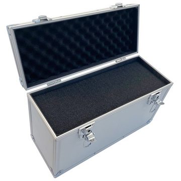 ECI Tools Werkzeugkoffer Aluminium Koffer Silber mit Würfelschaum Entnehmba