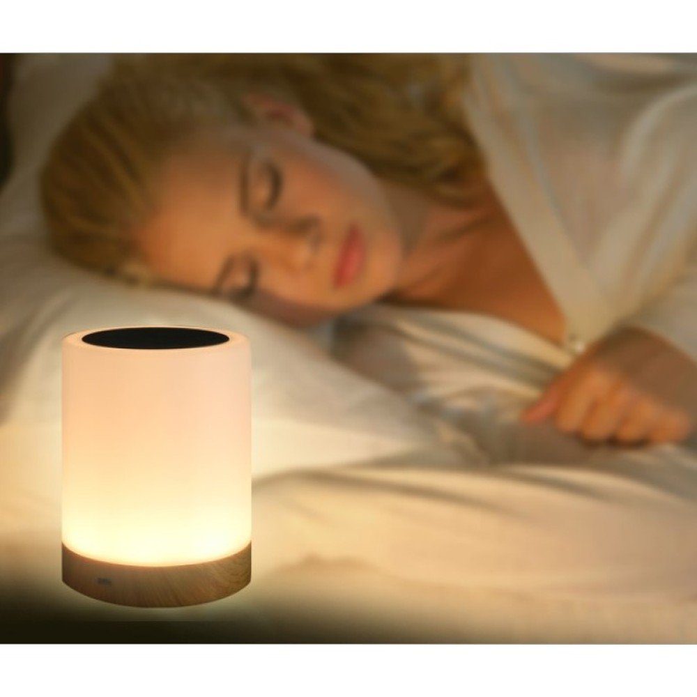 Modi Tischlampe 6 und Dimmbar, Farben 3 LED Touch Nachttischlampe Nachttischlampe GelldG