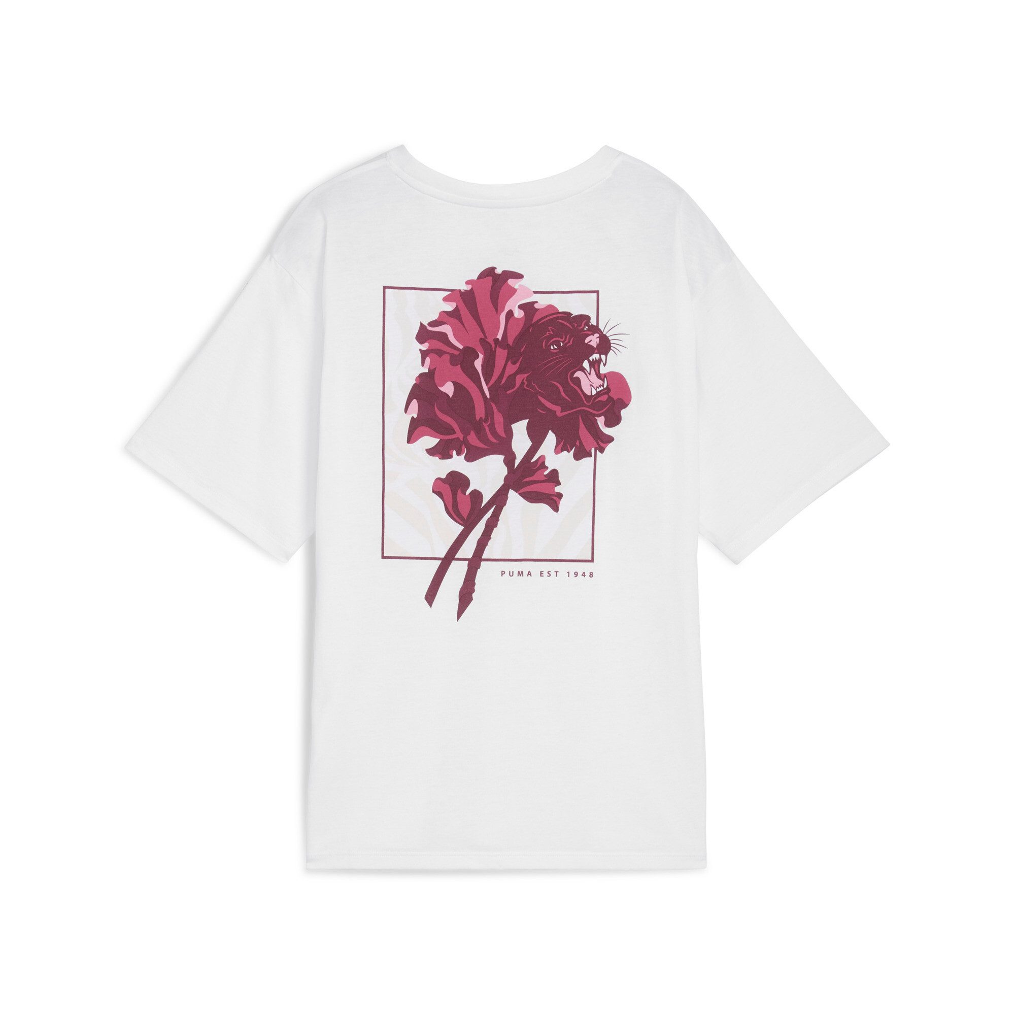 PUMA Trainingsshirt W FLORAL CAT GRAPHIC TEE günstig online kaufen