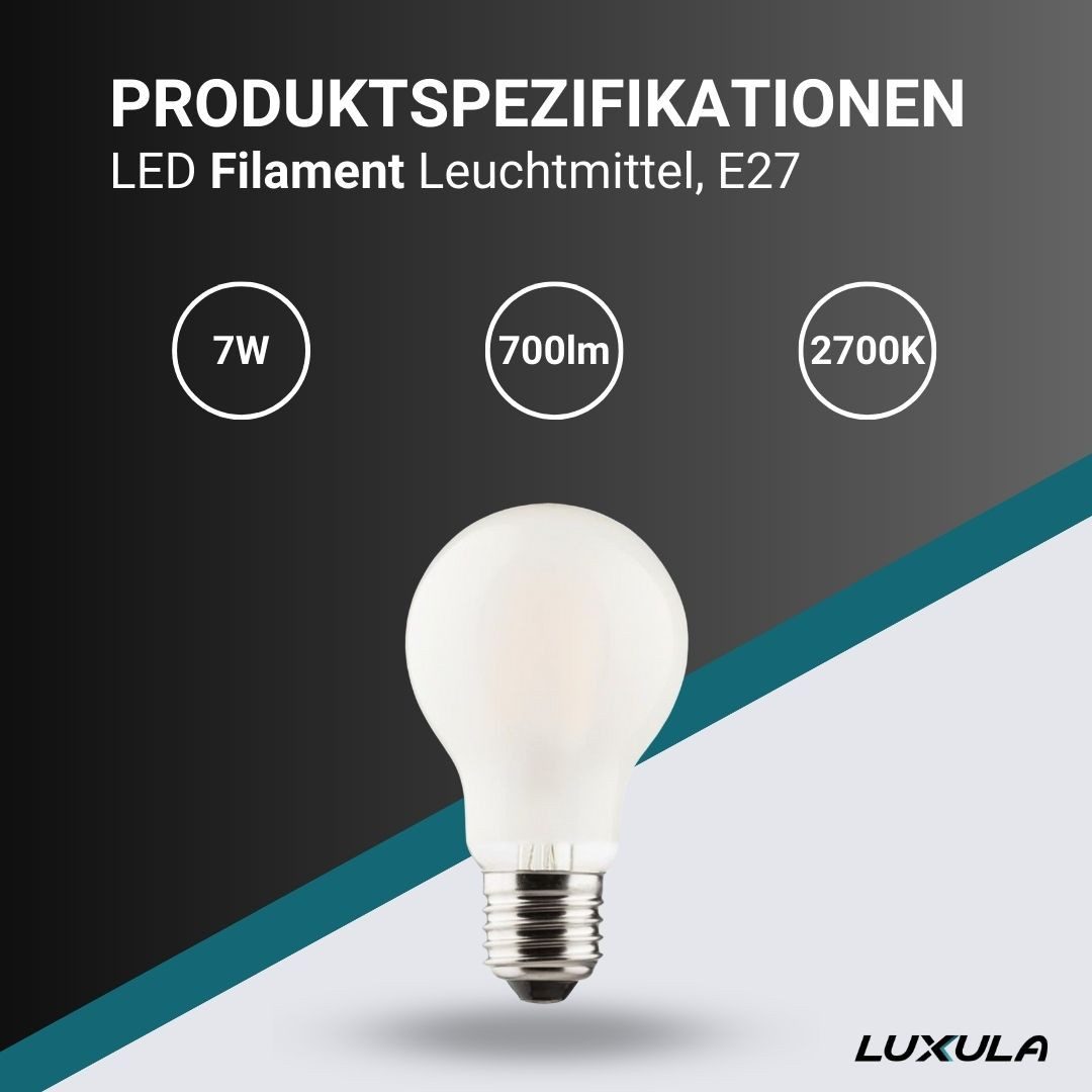 LUXULA LED-Leuchtmittel LUXULA LED-Leuchtmittel E27