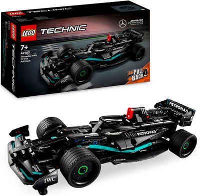 LEGO® Konstruktionsspielsteine Mercedes-AMG F1 W14 E Performance Pull-Back (42165), LEGO® Technic, (240 St), Made in Europe