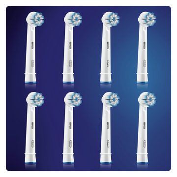 Oral-B Aufsteckbürsten Sensitive Clean - 8er Pack - weiß