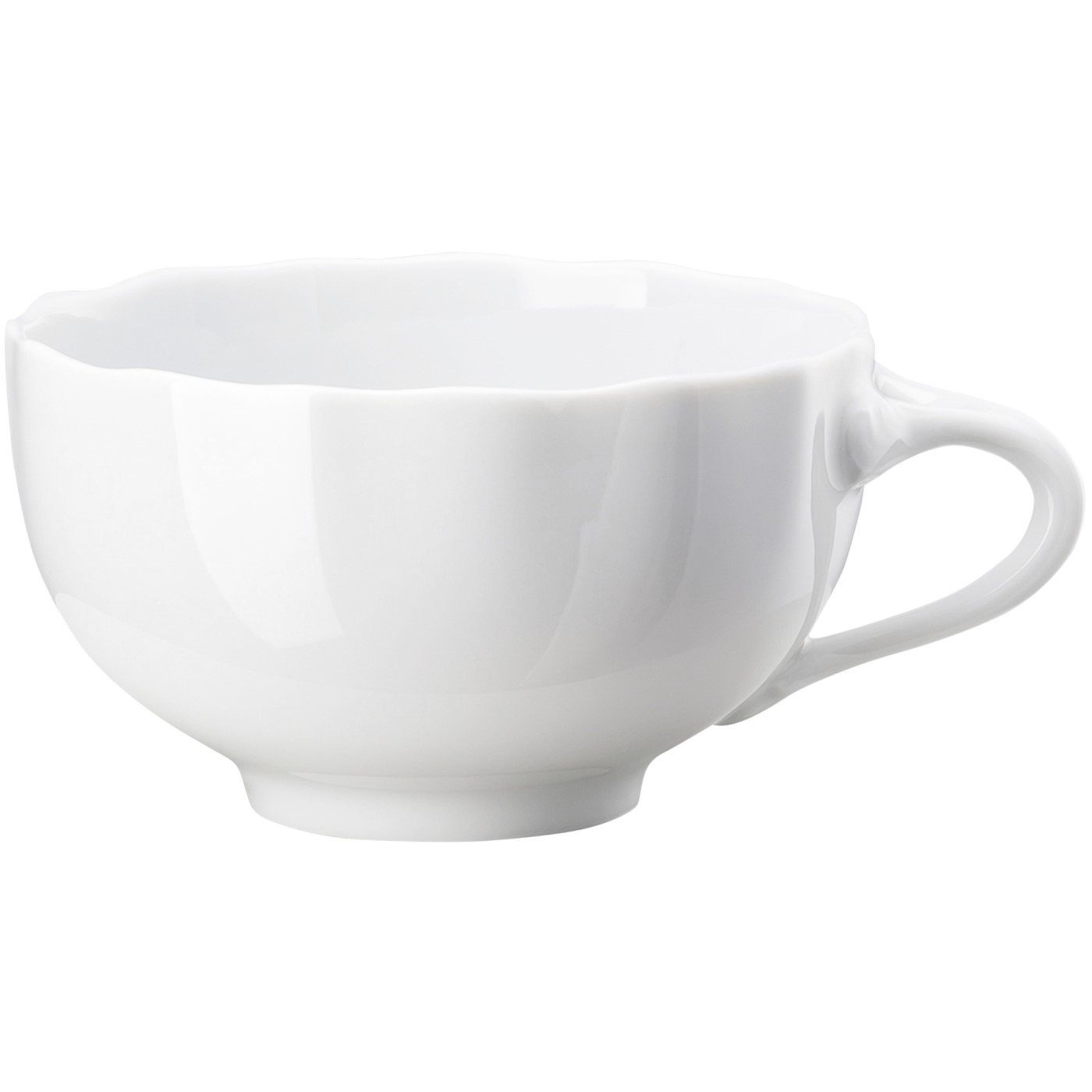Hutschenreuther Tasse Tee-Obertasse - MARIA THERESIA Weiß - 6 Stück | Tassen