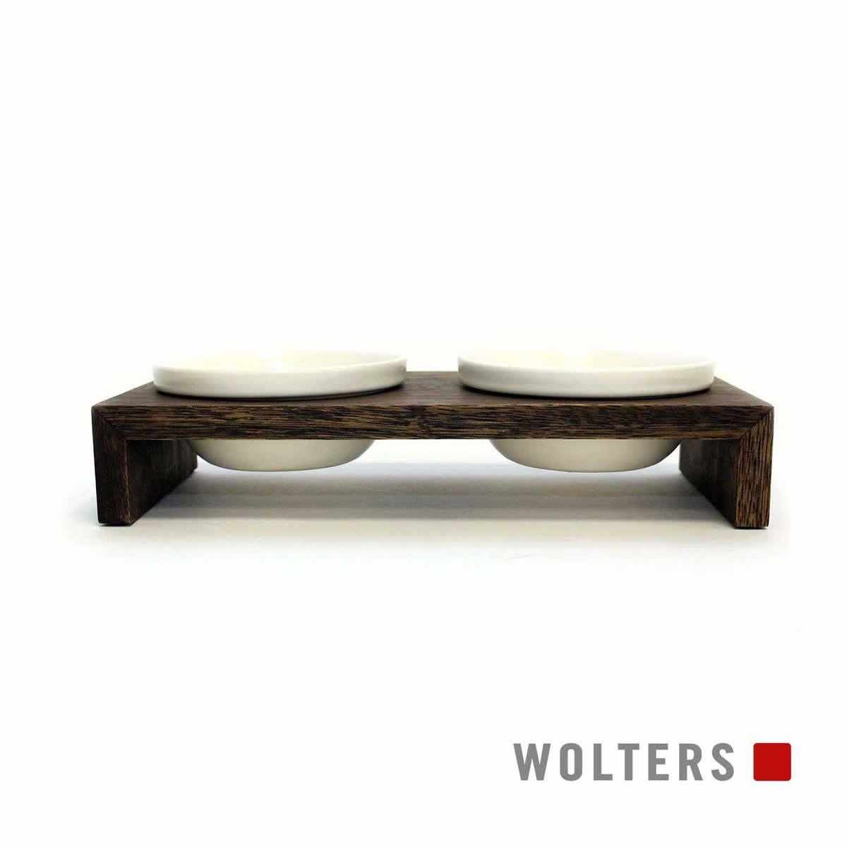Wolters Napf-Set Gohan Doppelnapf walnuss