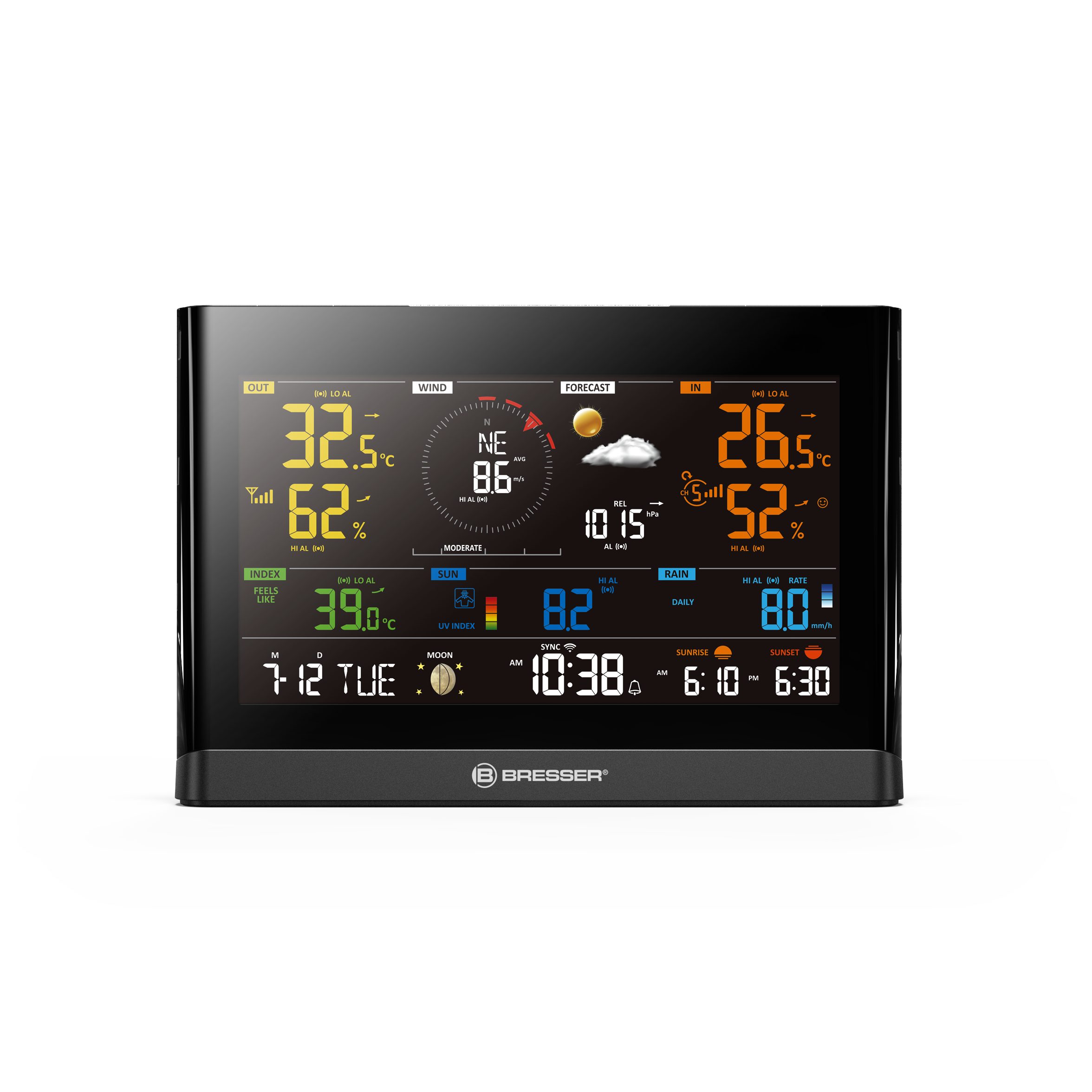 BRESSER BRESSER zusätzliche / Ersatz-Basisstation für 7003300 WLAN Comfort We… Wetterstation