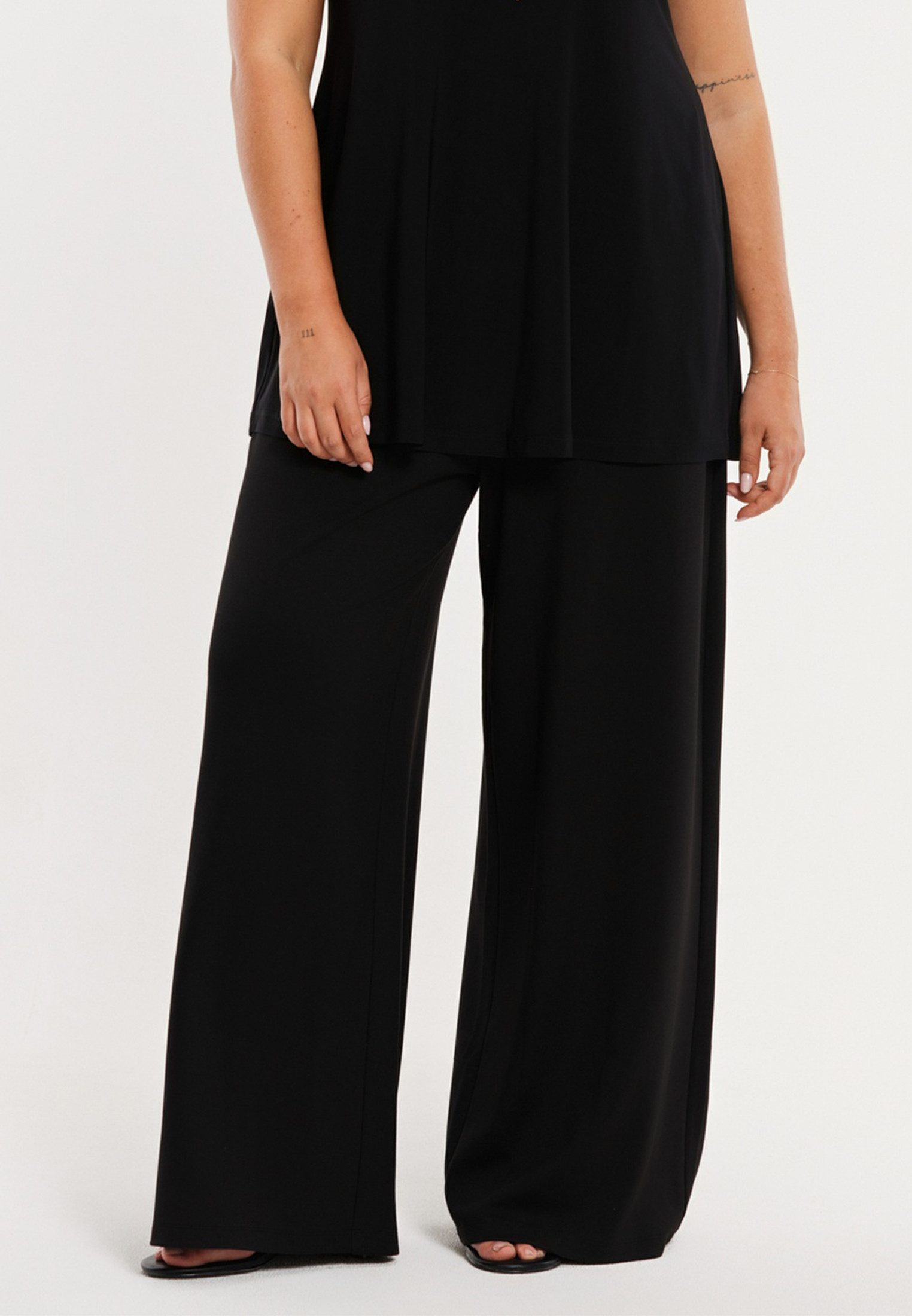 YOEK Bootcuthose Damen Hose Flare Fit