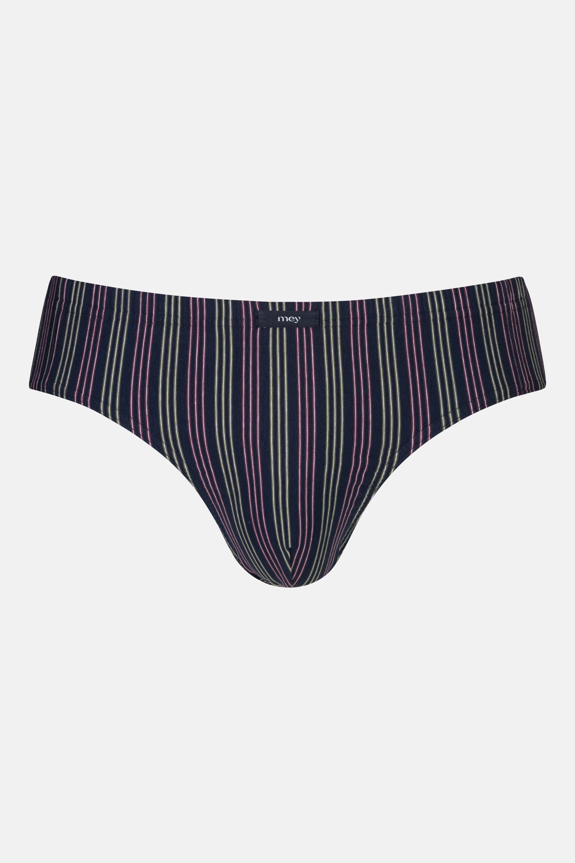 Mey Jazz-Pants Slips Mey Jazz-Pants Serie Luminous Stripes Gestreift (1-St., 1er-Pack) Klassischer Slip, Gemustert, Atmungsaktiv, Baumwoll-Mix – Bild 2 von 4