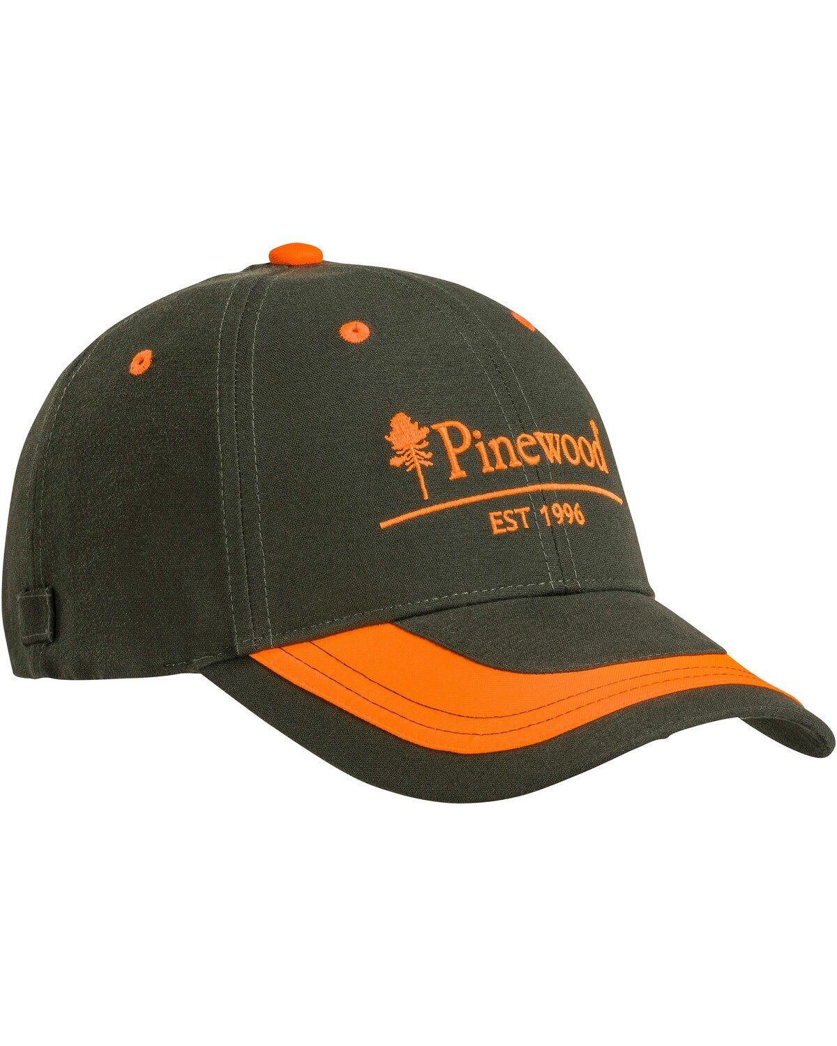 Pinewood Baseball Cap Cap 2-Colour Oliv/Orange