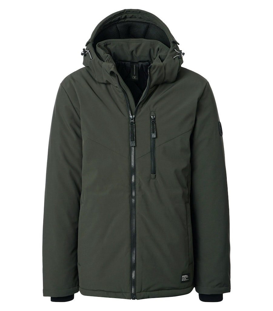 Funktionsjacke CASAMODA Jacke mit Kapuze uni