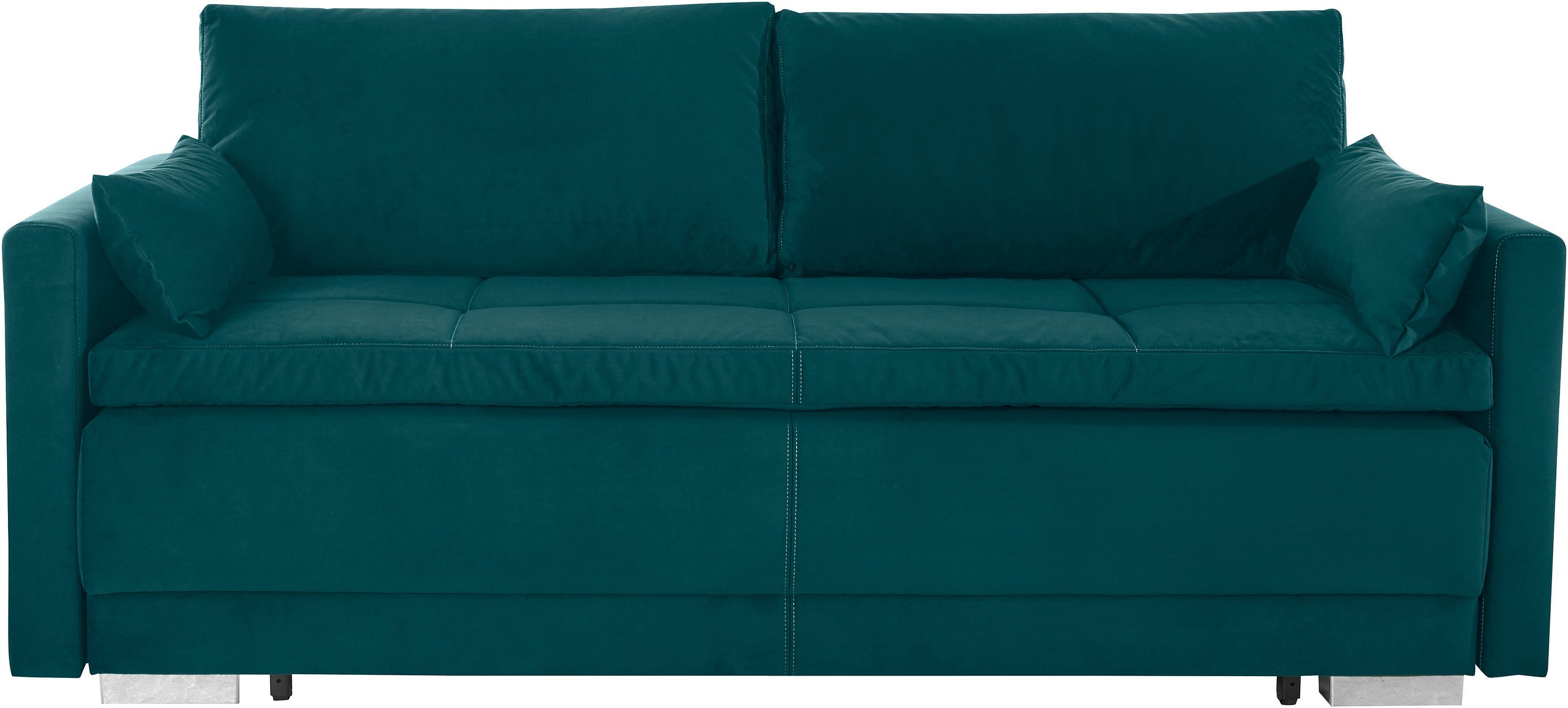 INOSIGN Schlafsofa Berlin, mit Boxspringaufbau, Bettfunktion günstig online kaufen