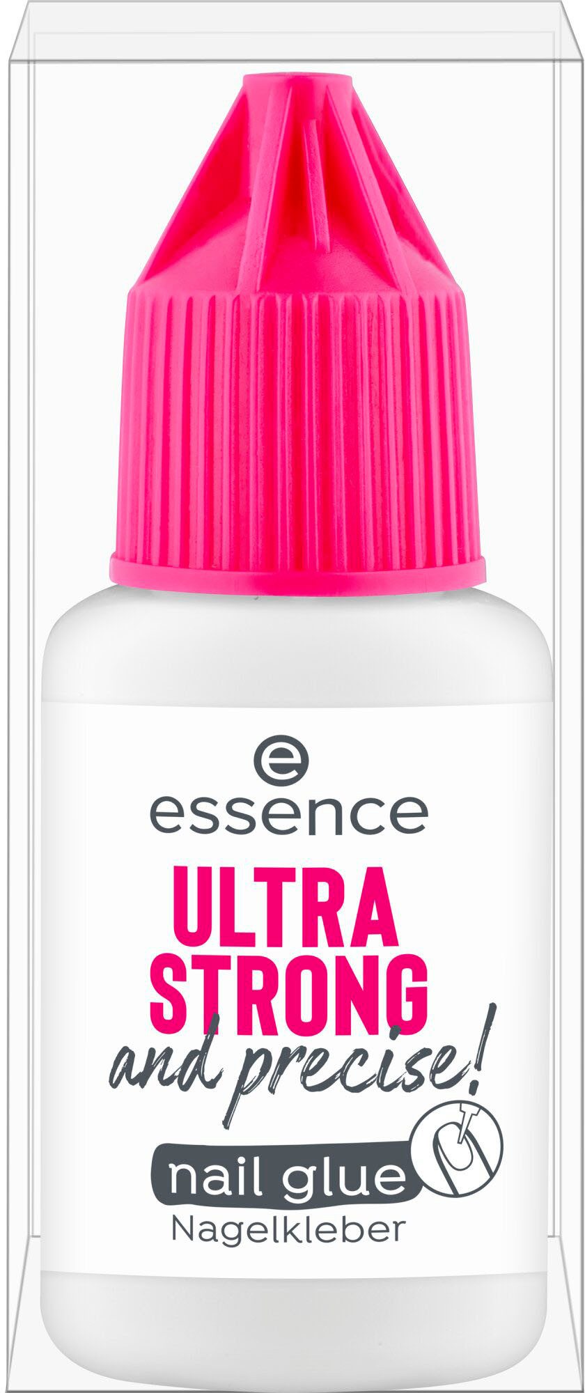 Essence Nagellack ULTRA STRONG and precise! nail glue, Nagelkleber mit starkem Halt