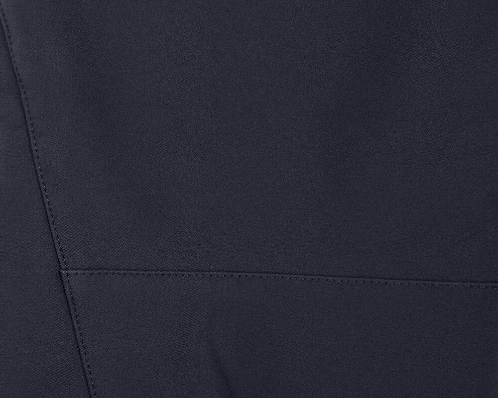 Bergson Outdoorhose MAILA Damen Winter Softshellhose, winddicht, warm, Normalgrößen, Nacht blau – Bild 4 von 5