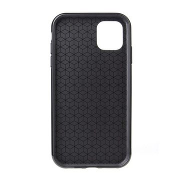 CoverKingz Handyhülle Hülle für Apple iPhone 11 Pro Max [6,5 Zoll] Handyhülle Silikon Case, Carbon Look