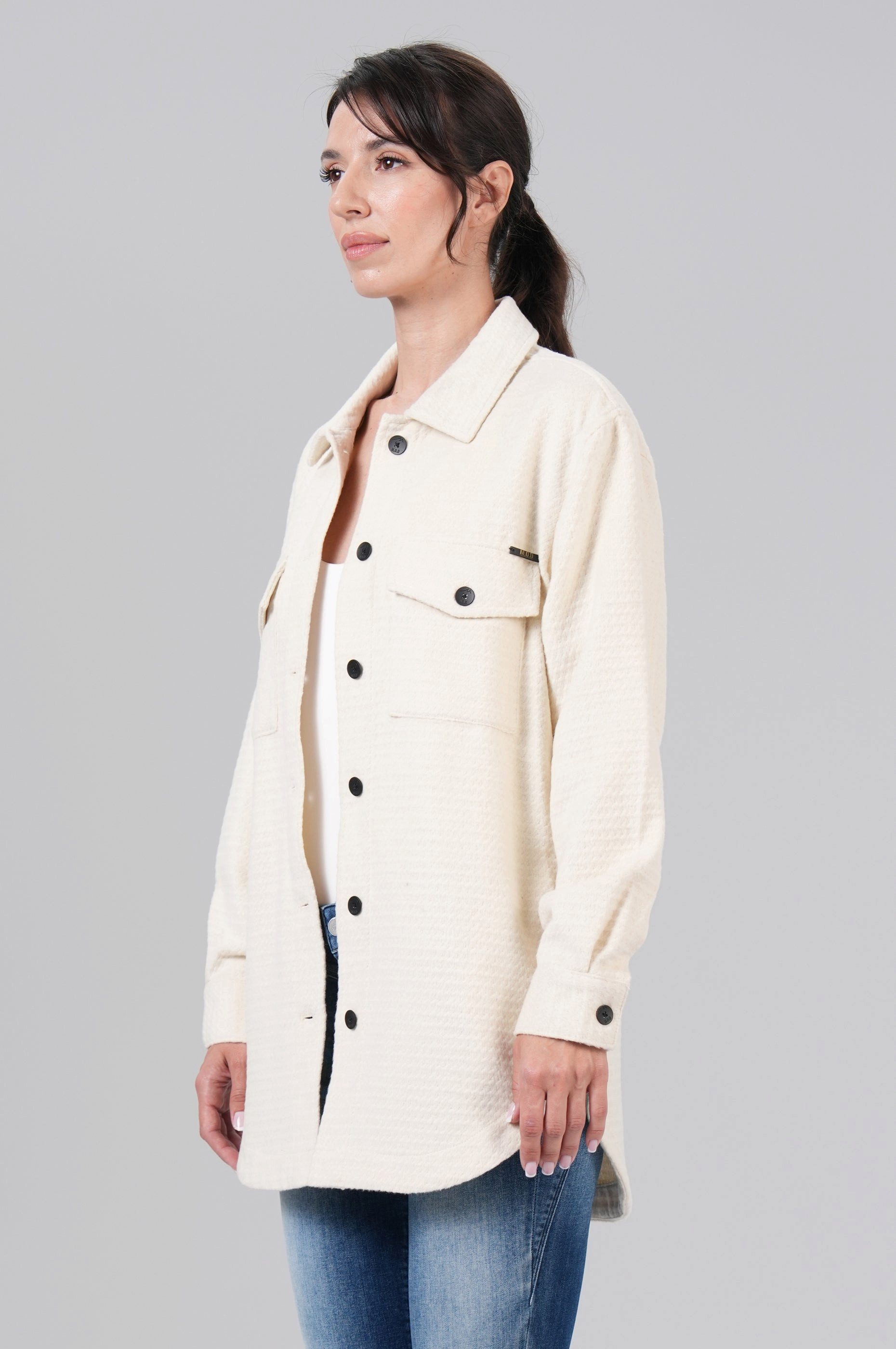 Miracle of Denim Hemdjacke Overshirt günstig online kaufen