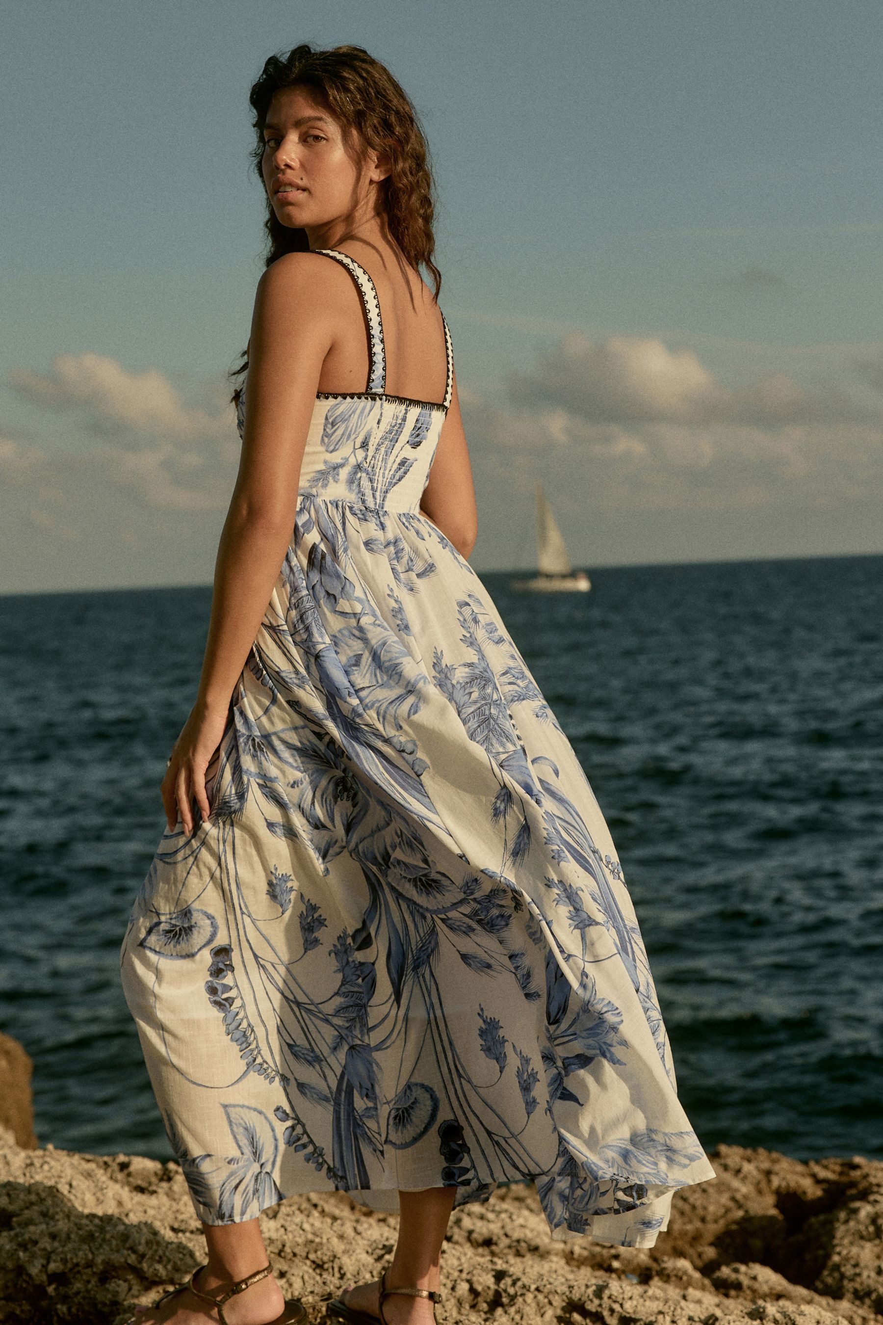 Next Midikleid Sommerkleid in Midilänge (1-tlg) günstig online kaufen