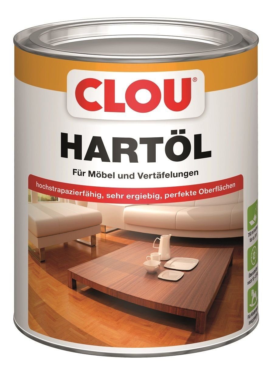 CLOU Hartholzöl Clou Hartöl farblos 750 ml