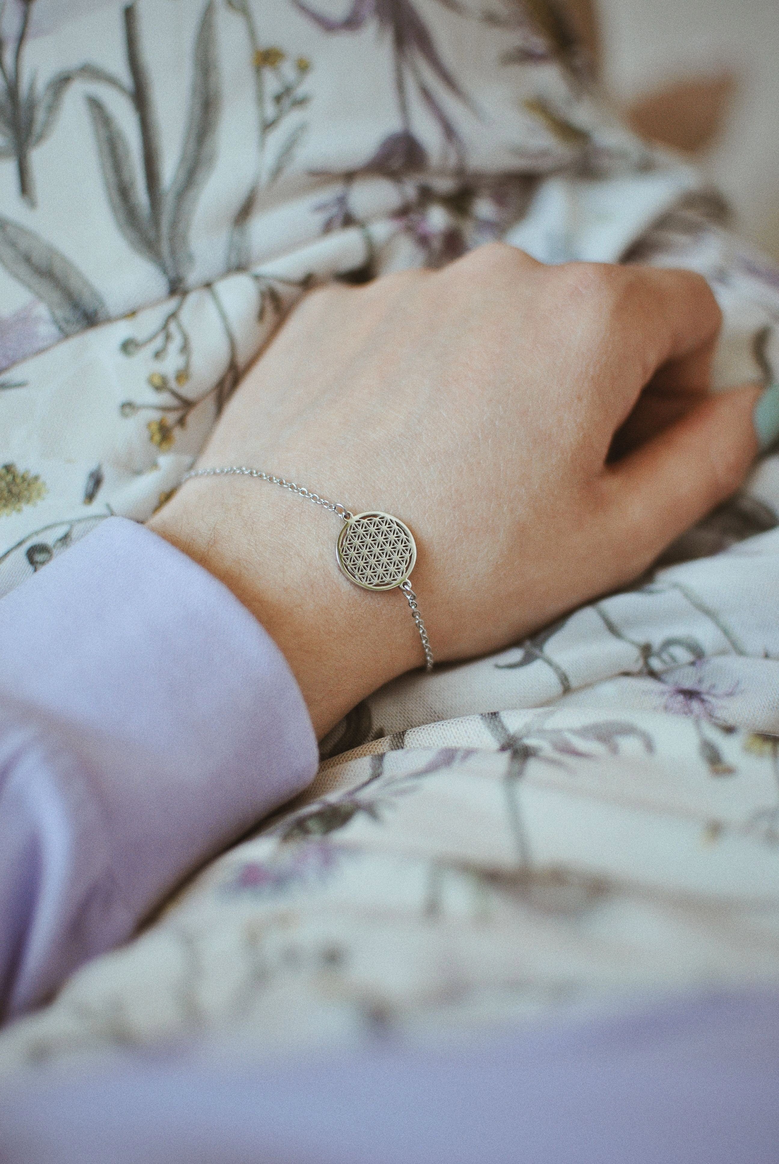 Hey Happiness Armband Edelstahl Blume des günstig online kaufen