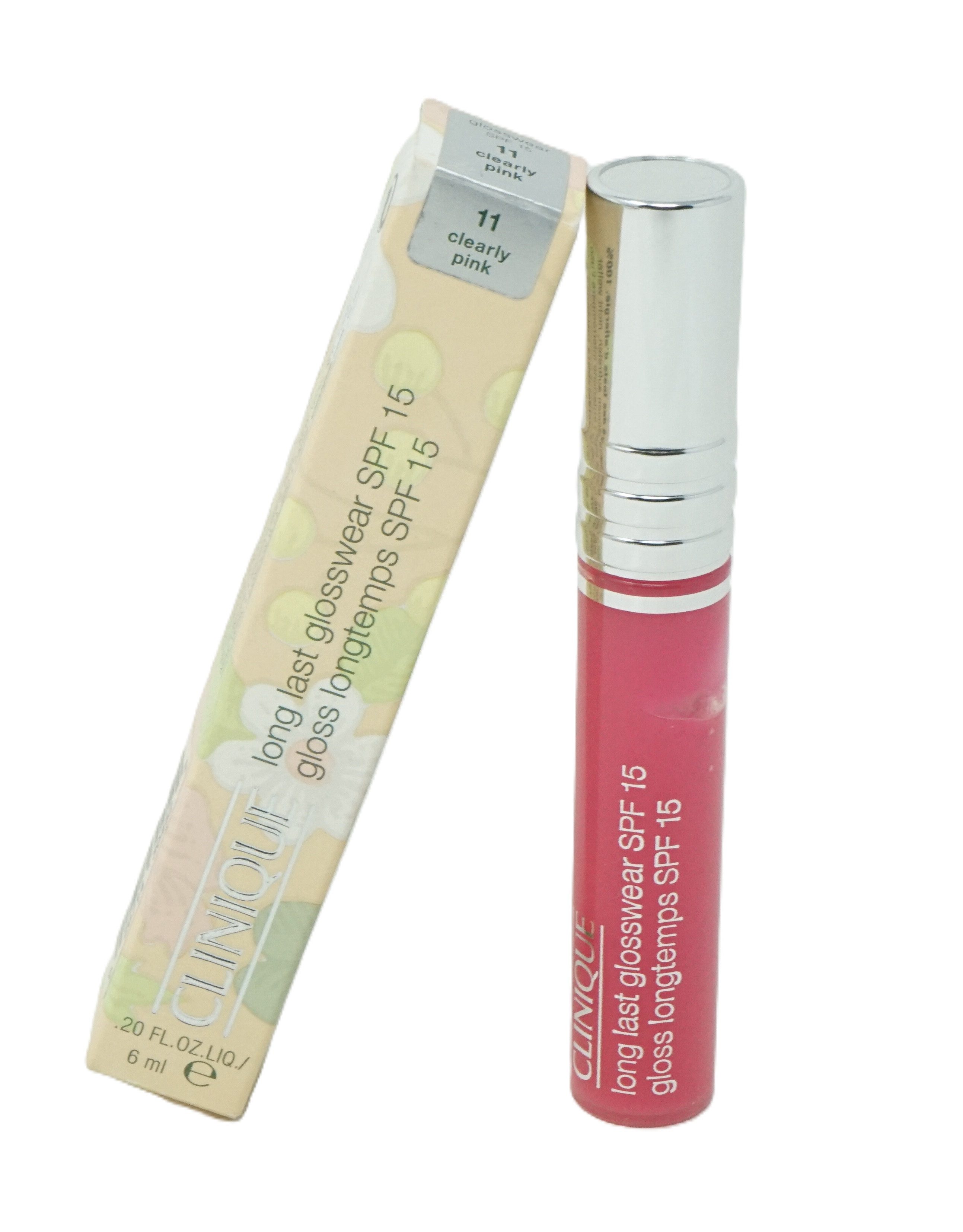 CLINIQUE Lippenstift Clinique Long Last Glosswear Lipgloss 11 Clearly Pink 6ml