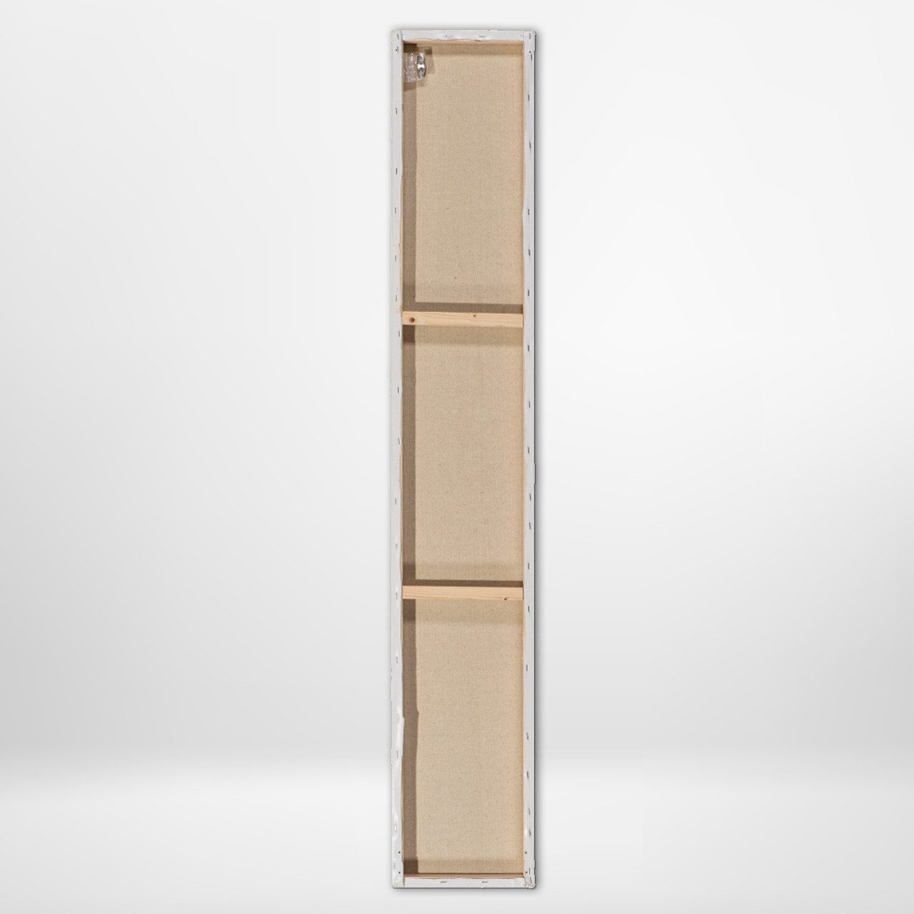 ArtUniverse Gemälde Lustige Strauße 25x150 cm, Bunte Strauße