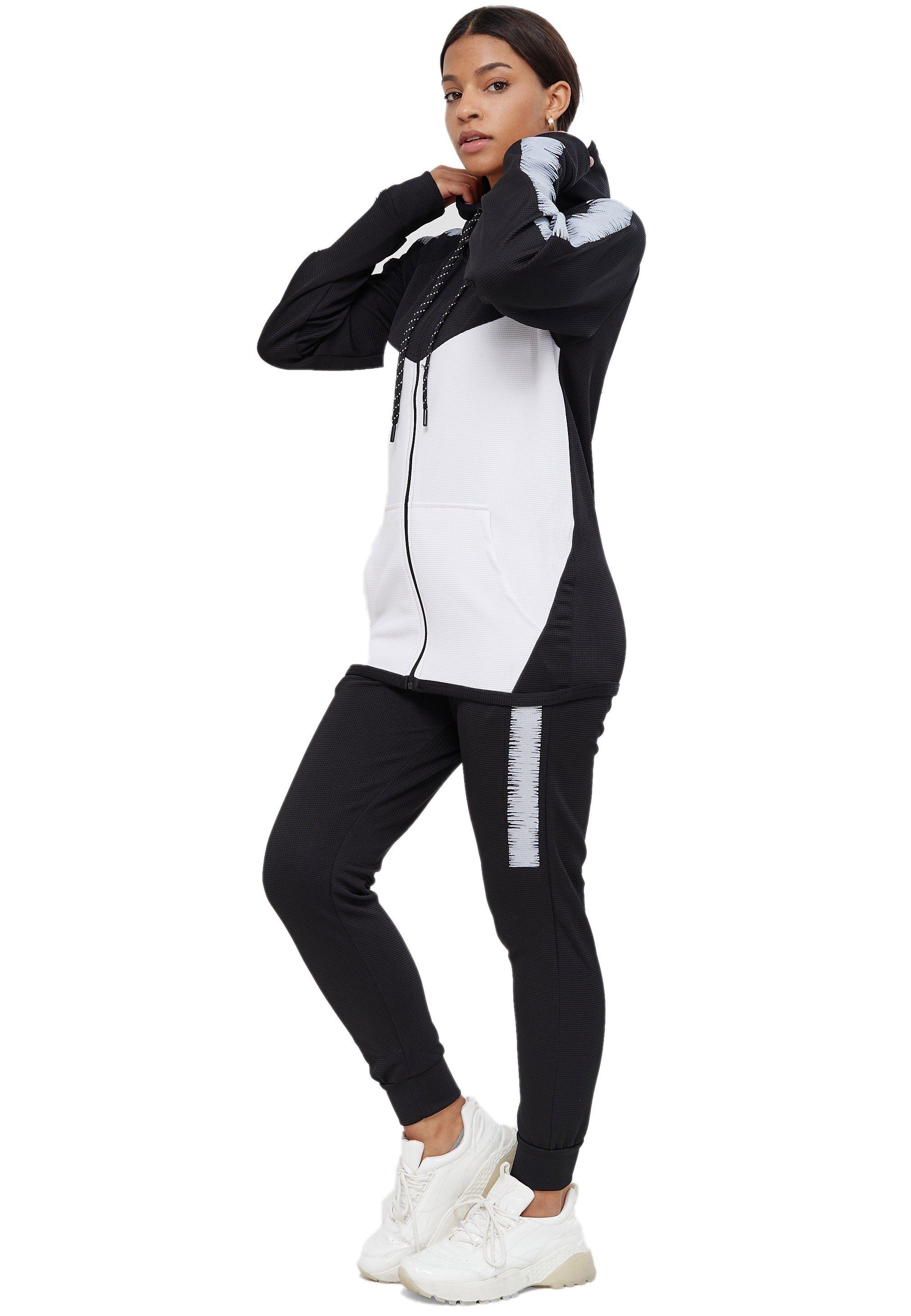 L.gonline Freizeitanzug Damen Jogging-ANZUG, mit Bündchen günstig online kaufen