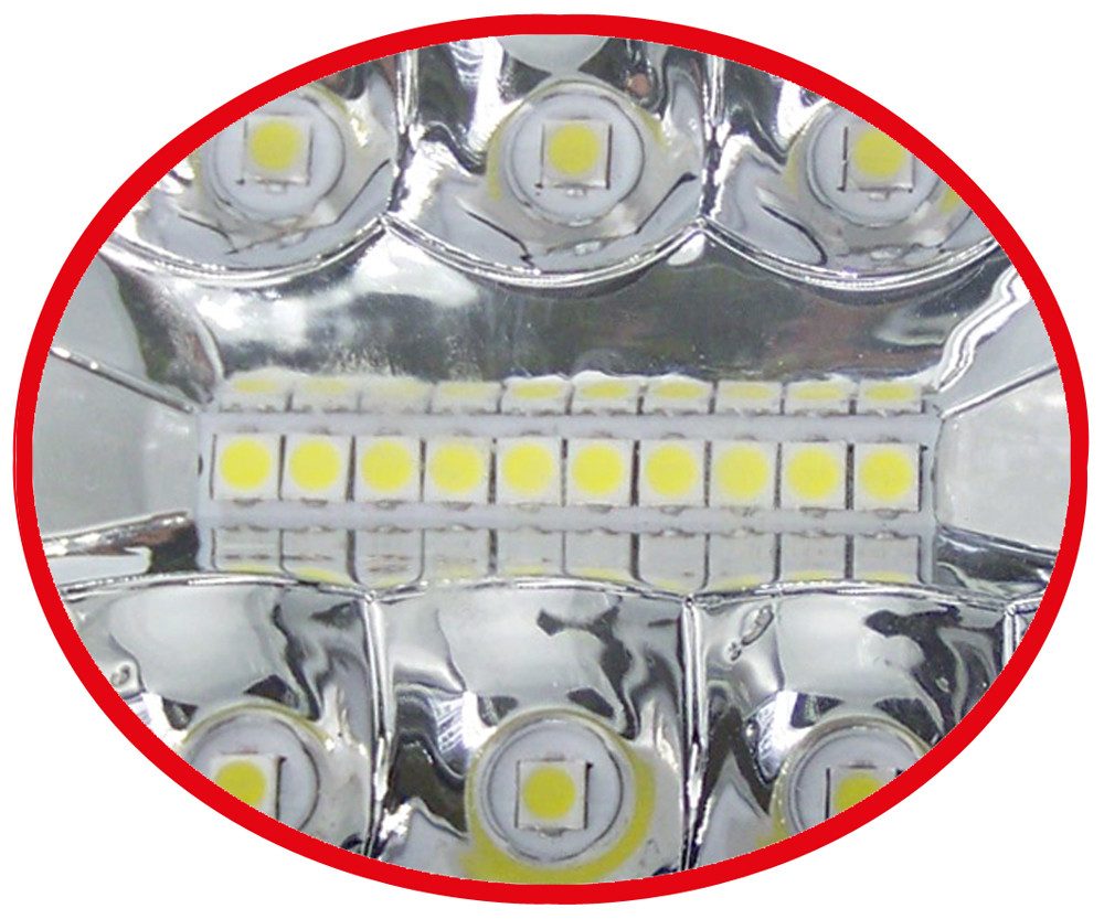 Berger & Schröter LED Arbeitsleuchte 5400-42000 Lumen, 6000 K, Hochleistungs-LEDs à 3 W, IP68