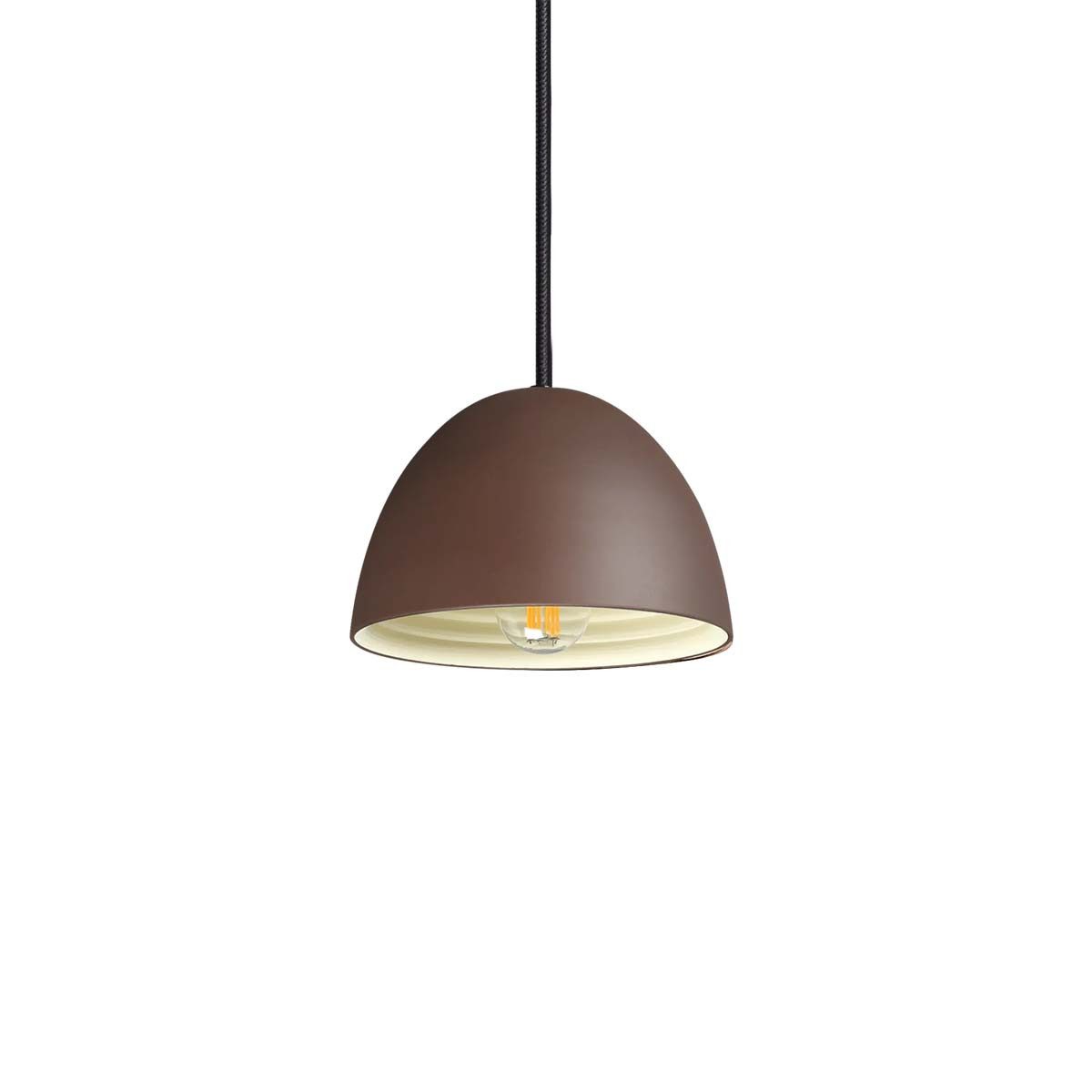 Ideal Lux Pendelleuchte Ideal Lux Folk SP1 Pendelleuchte, Ø: 18 cm, LED wechselbar, Hängeleuchte