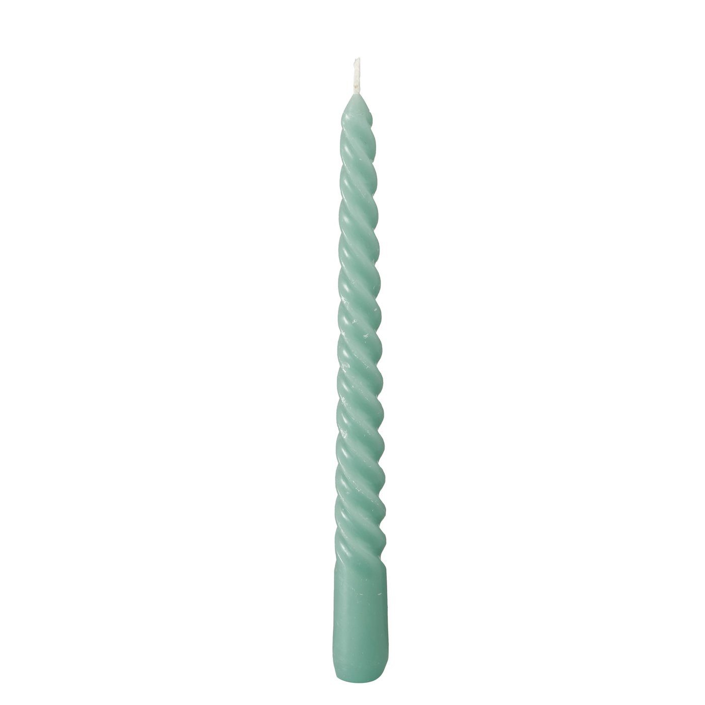 BOLTZE Tafelkerze Stabkerze Twisted 6er-SET Grau günstig online kaufen