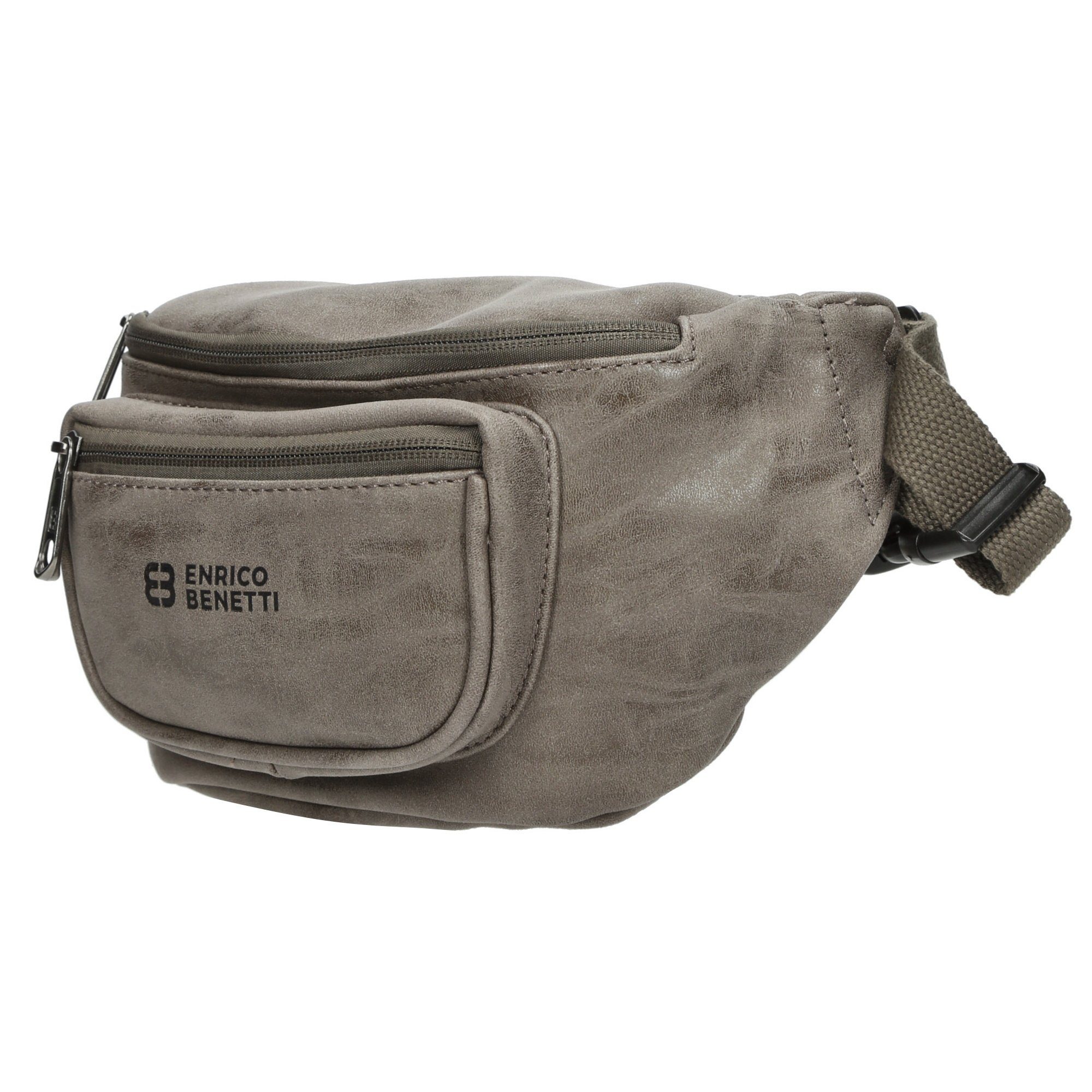 Gürteltasche Taupe Kunstleder Bauchtasche (1-tlg) HTI-Living