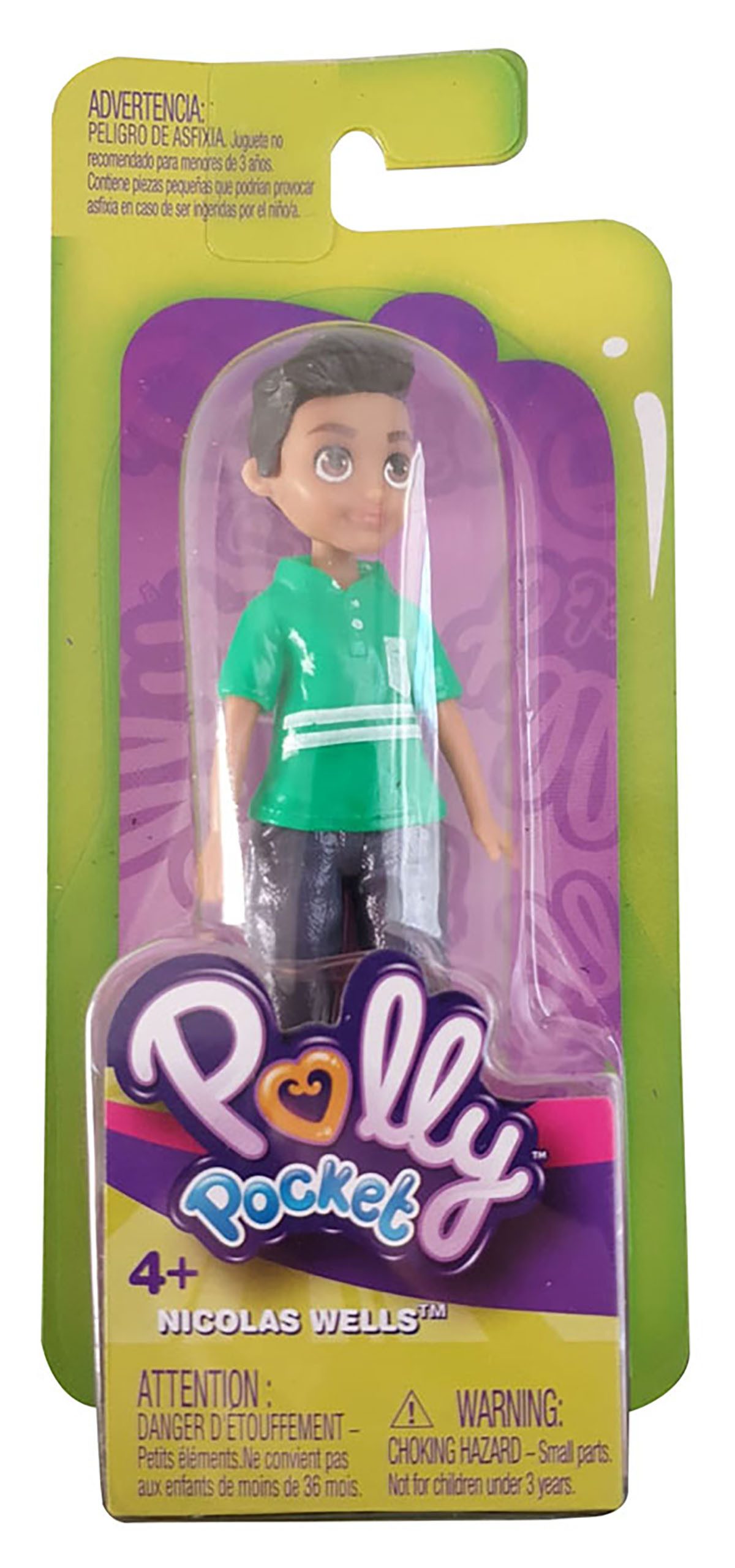 Polly Pocket Spielfigur Polly Pocket Mini-Puppe NICLAS mit blauer Hose günstig online kaufen