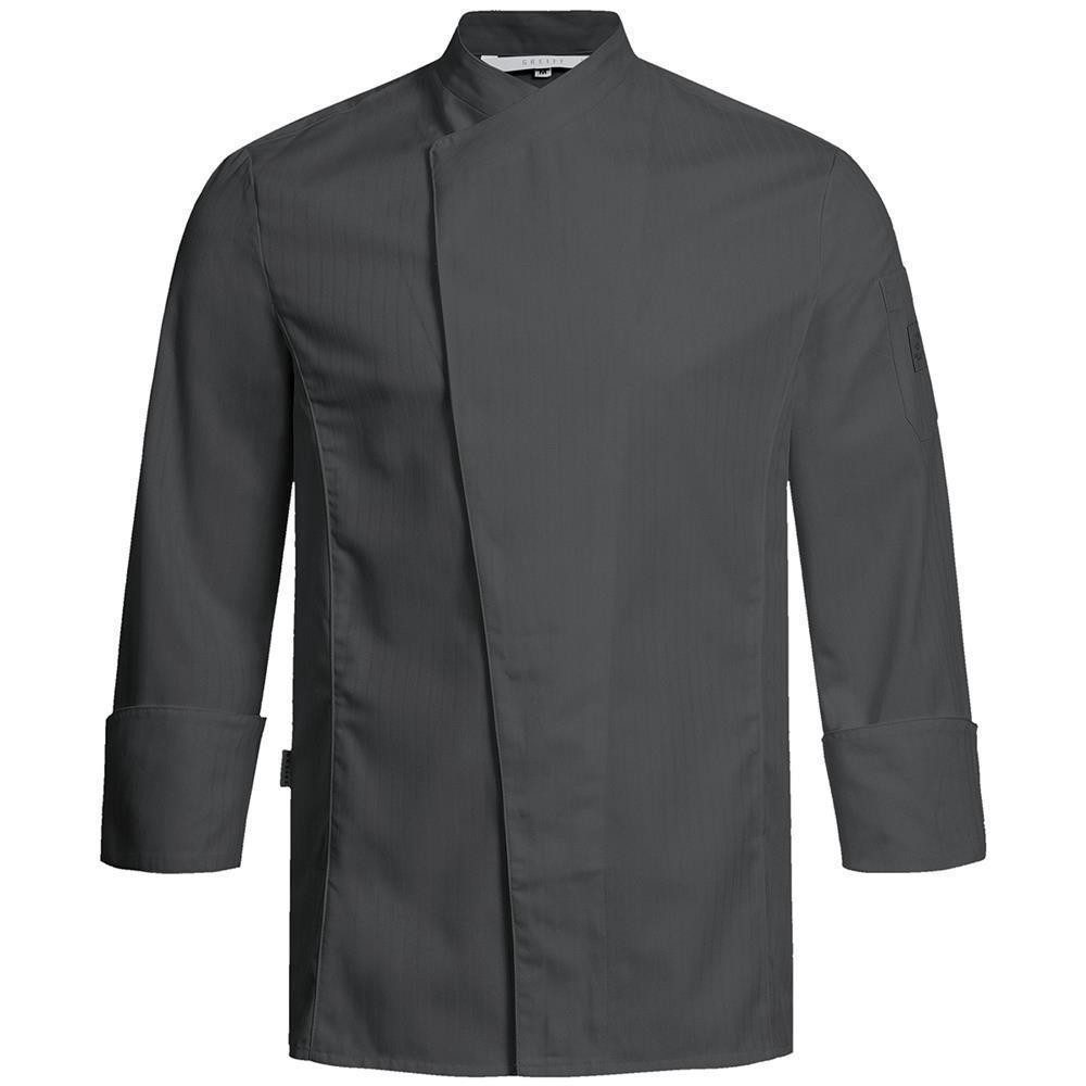GREIFF Kochjacke Greiff GASTRO MODA Cuisine Herren Premium-Kochjacke Anthrazit